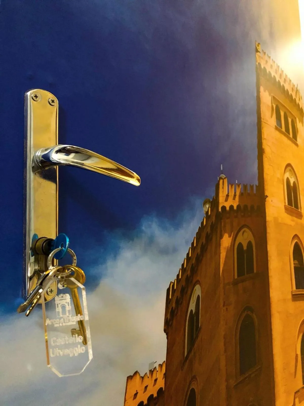 Decorative detail in Arco di Trionfo Palermo Bed & Breakfast