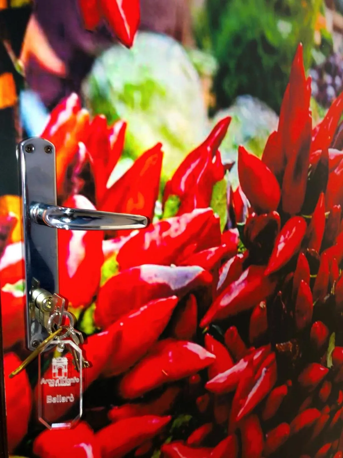 Decorative detail in Arco di Trionfo Palermo Bed & Breakfast