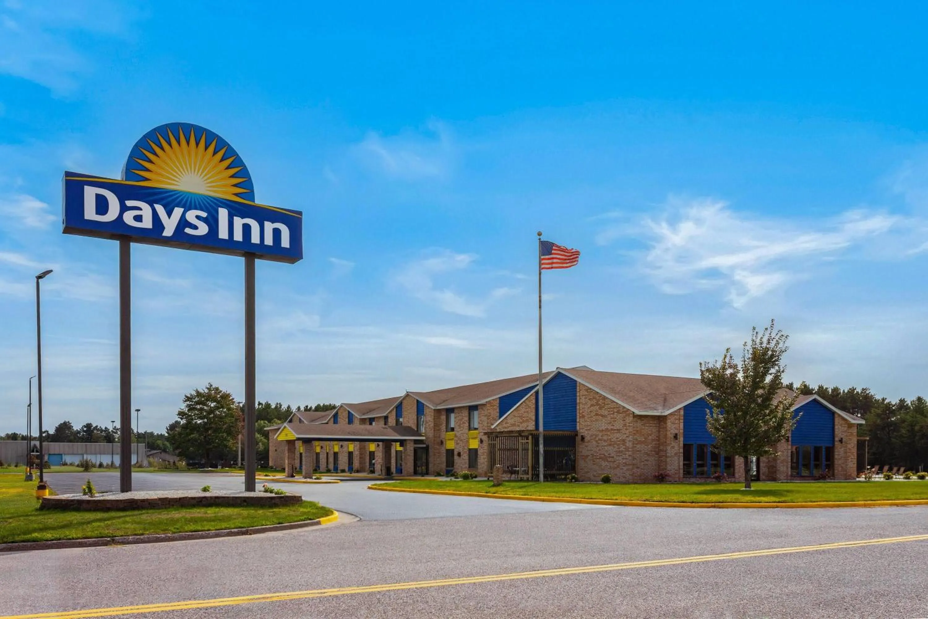 Property building in Days Inn by Wyndham Eagle River
