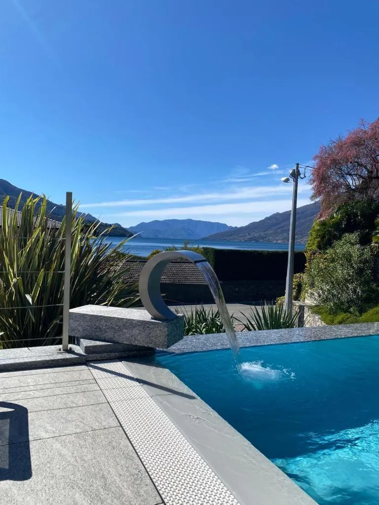 Lake view in Hotel Domaso