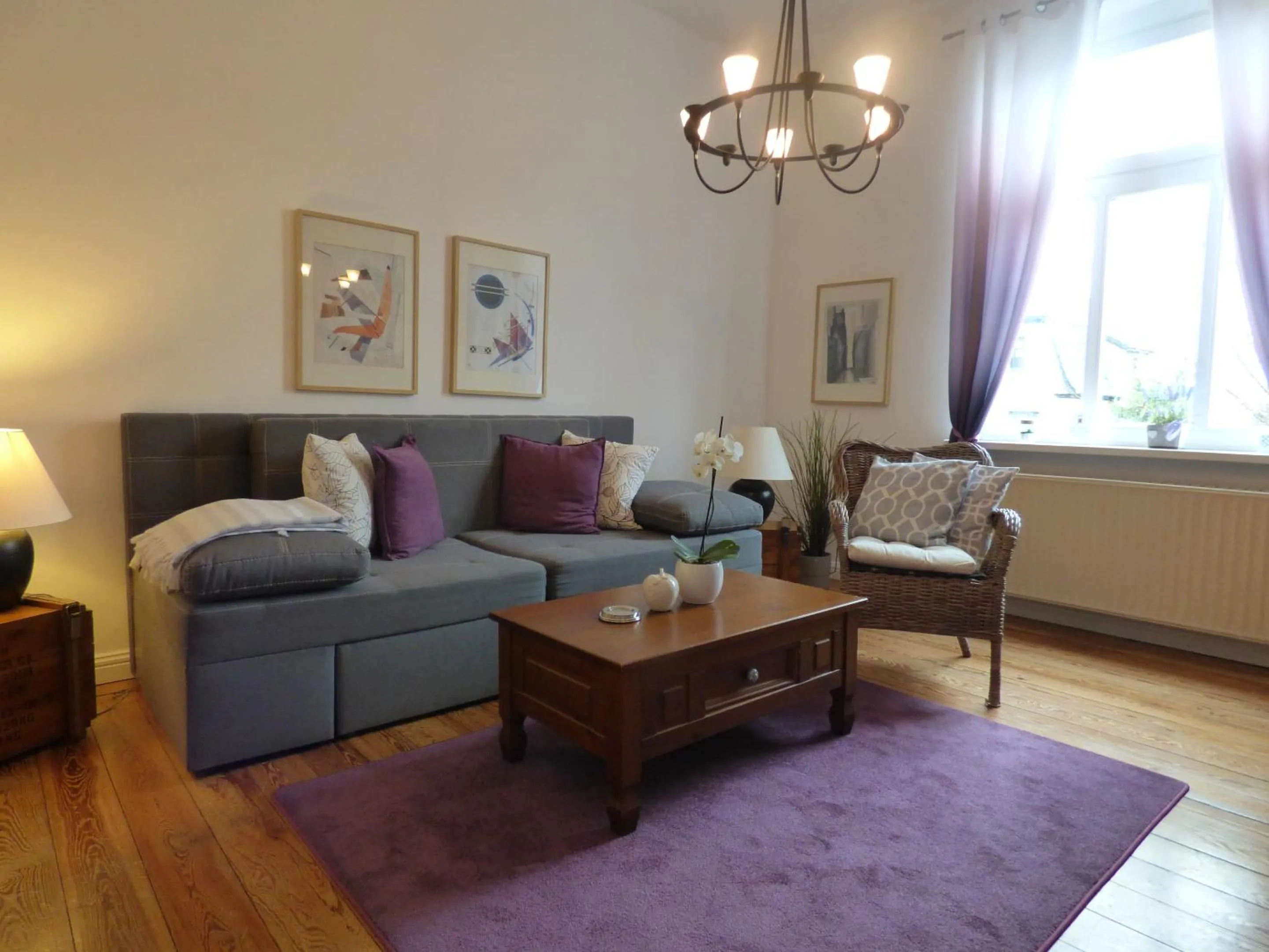 Living room in Morizan