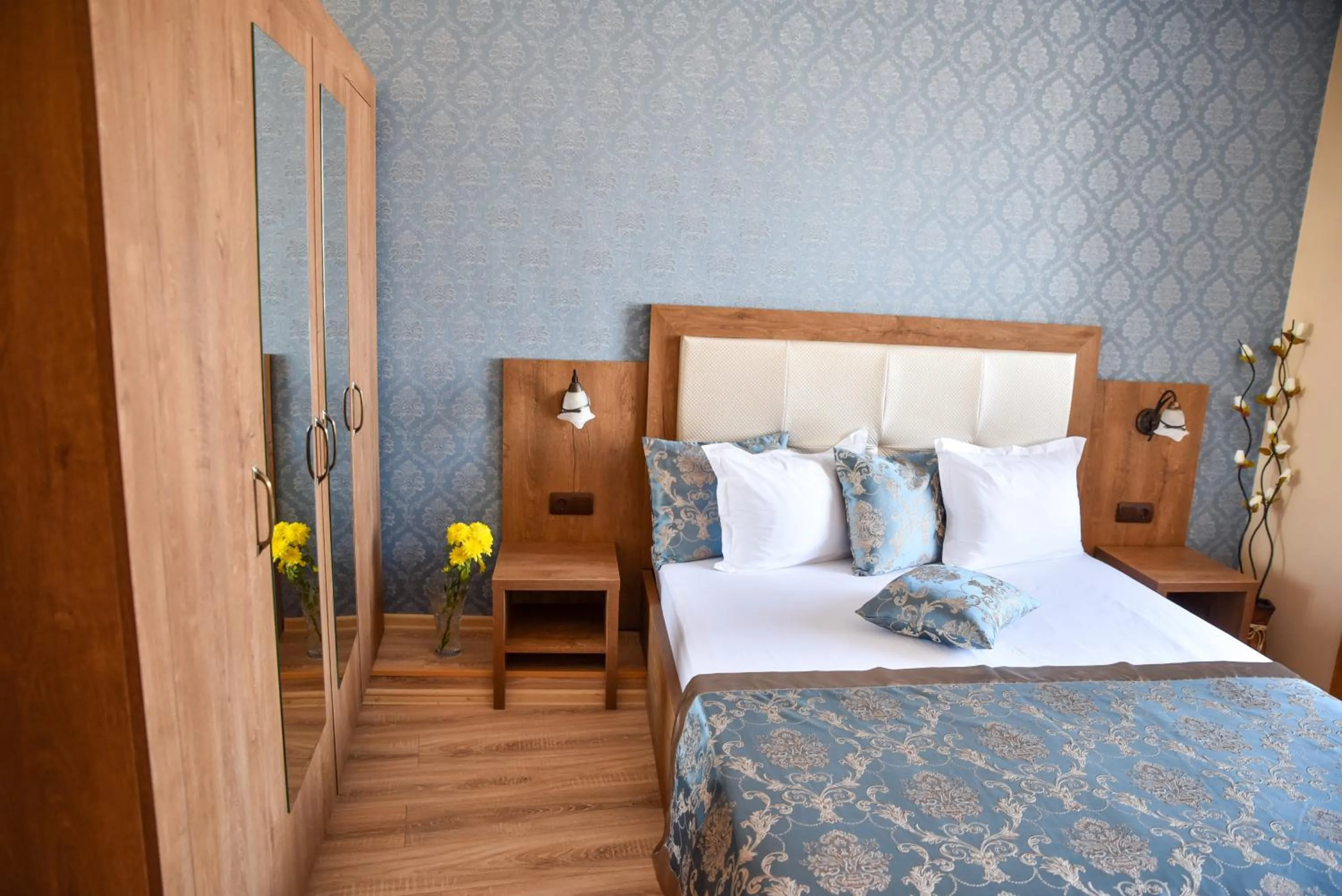 Bed in Lucky Hotel