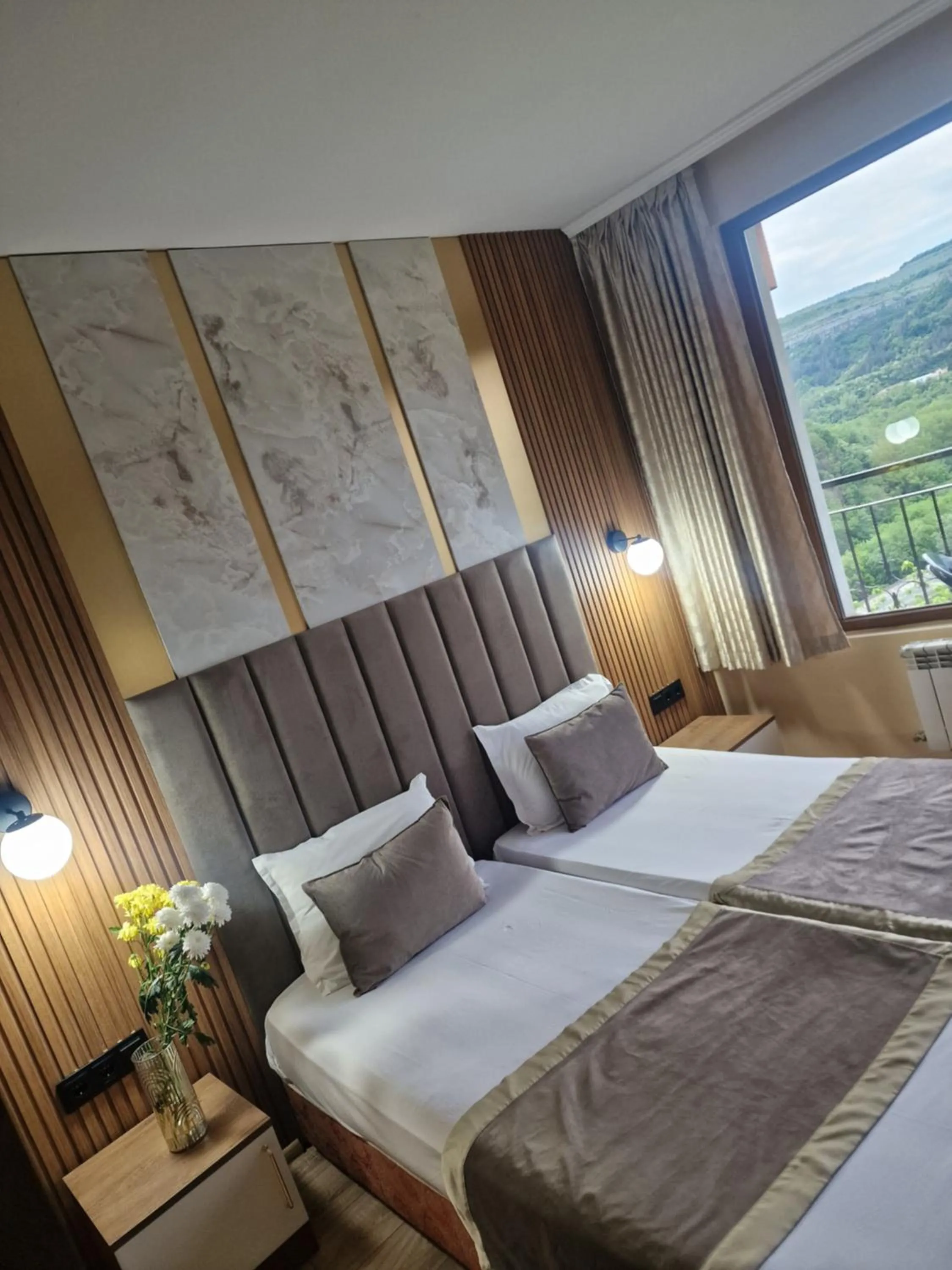 Bed in Lucky Hotel