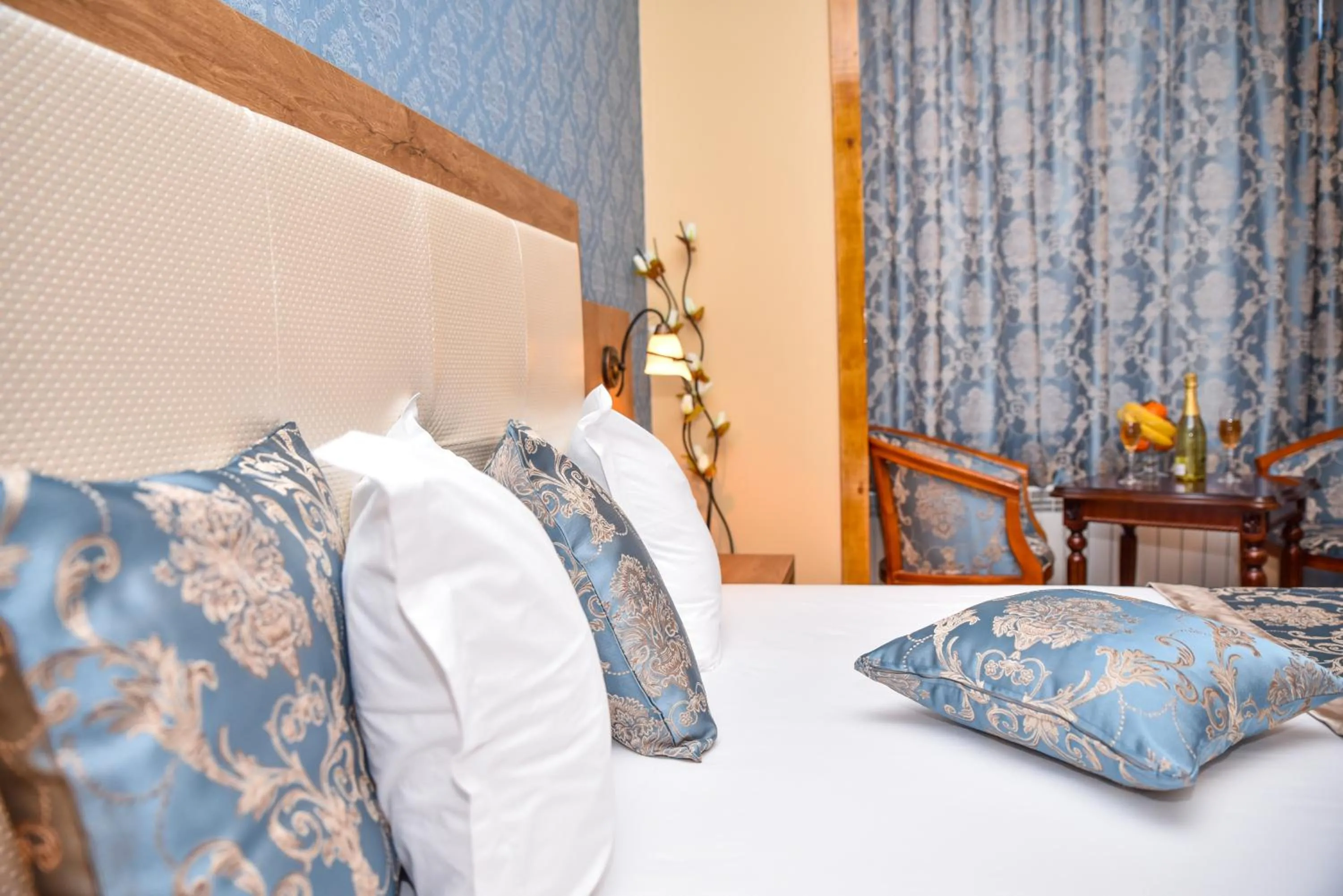 Bed in Lucky Hotel