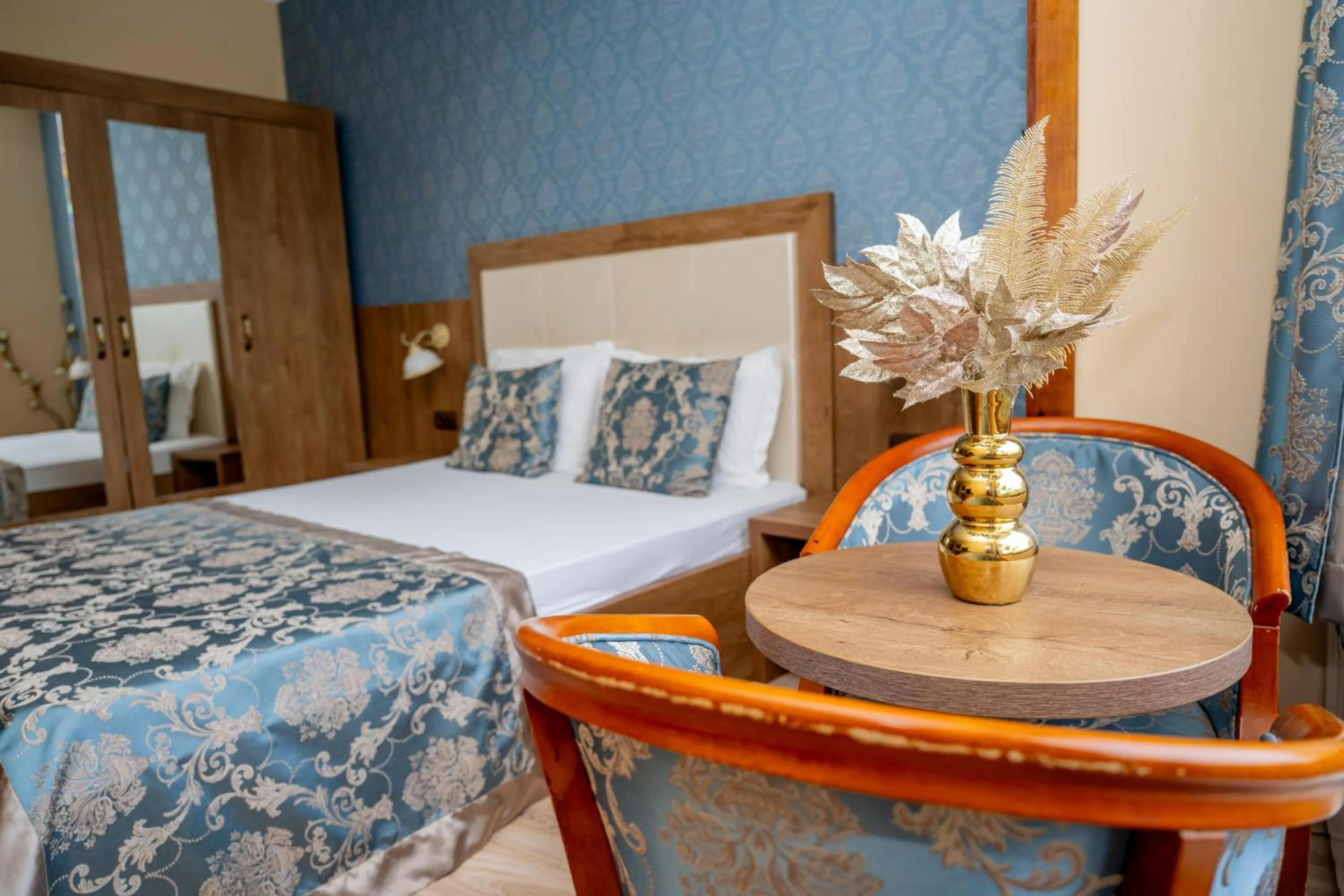 Bed in Lucky Hotel