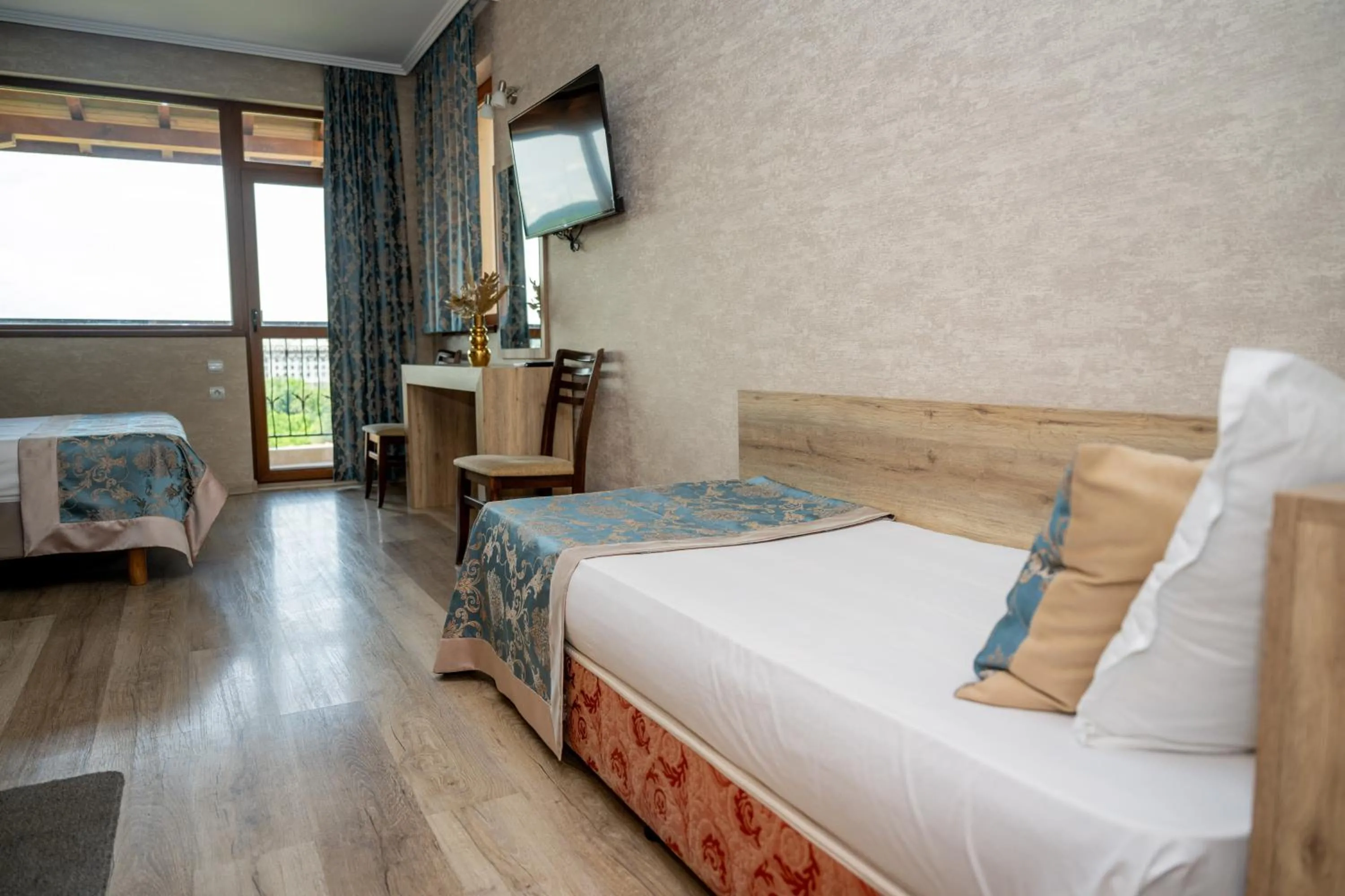Bed in Lucky Hotel