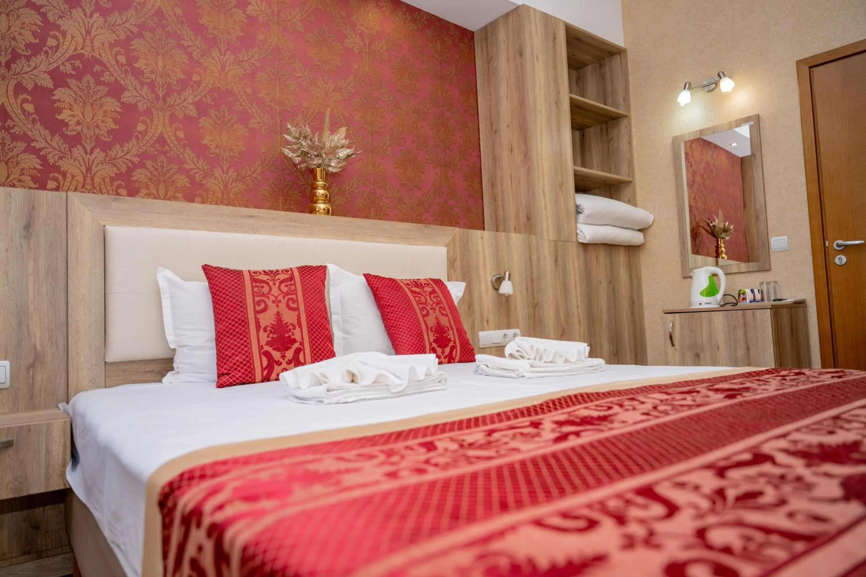 Bed in Lucky Hotel