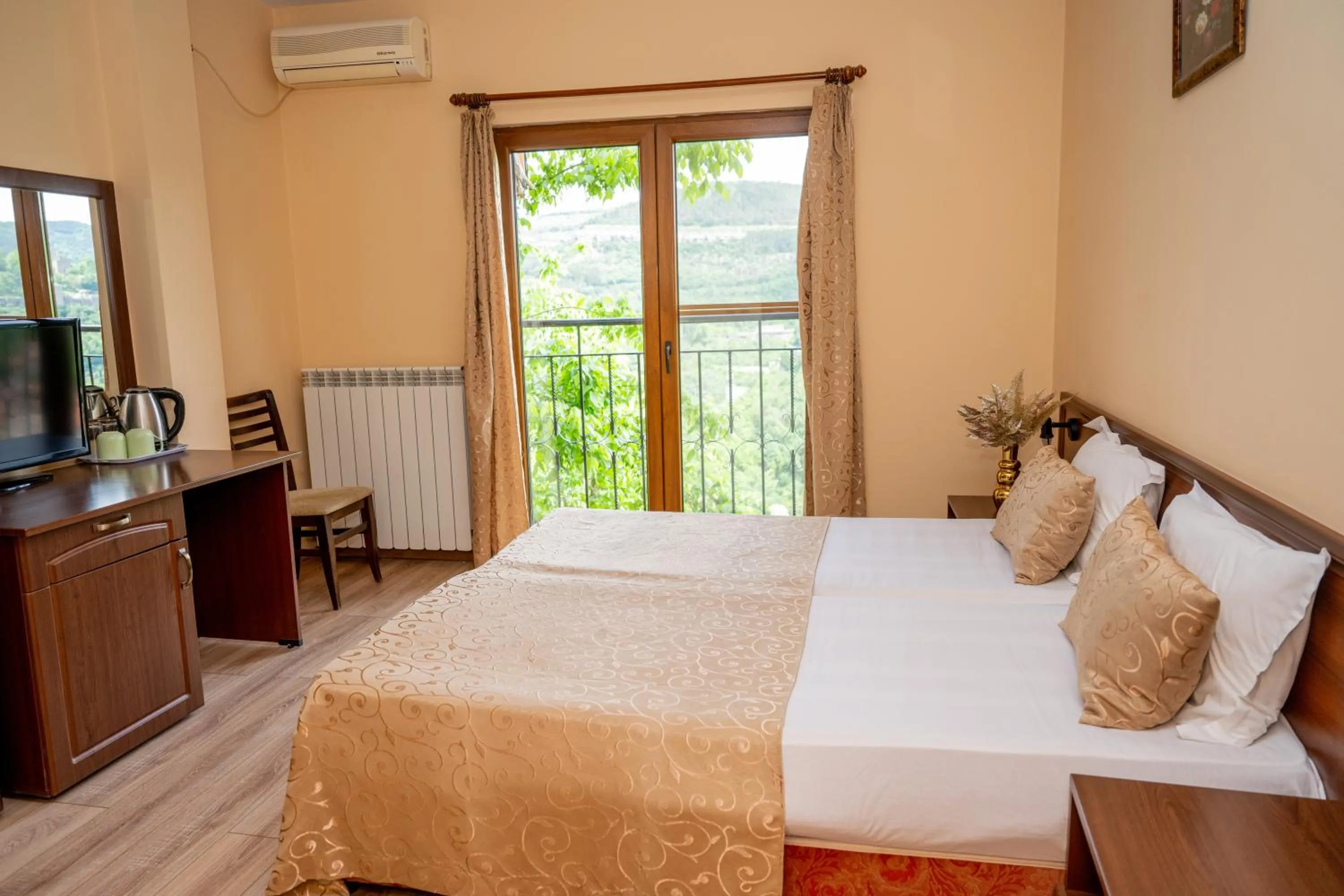 Bed in Lucky Hotel