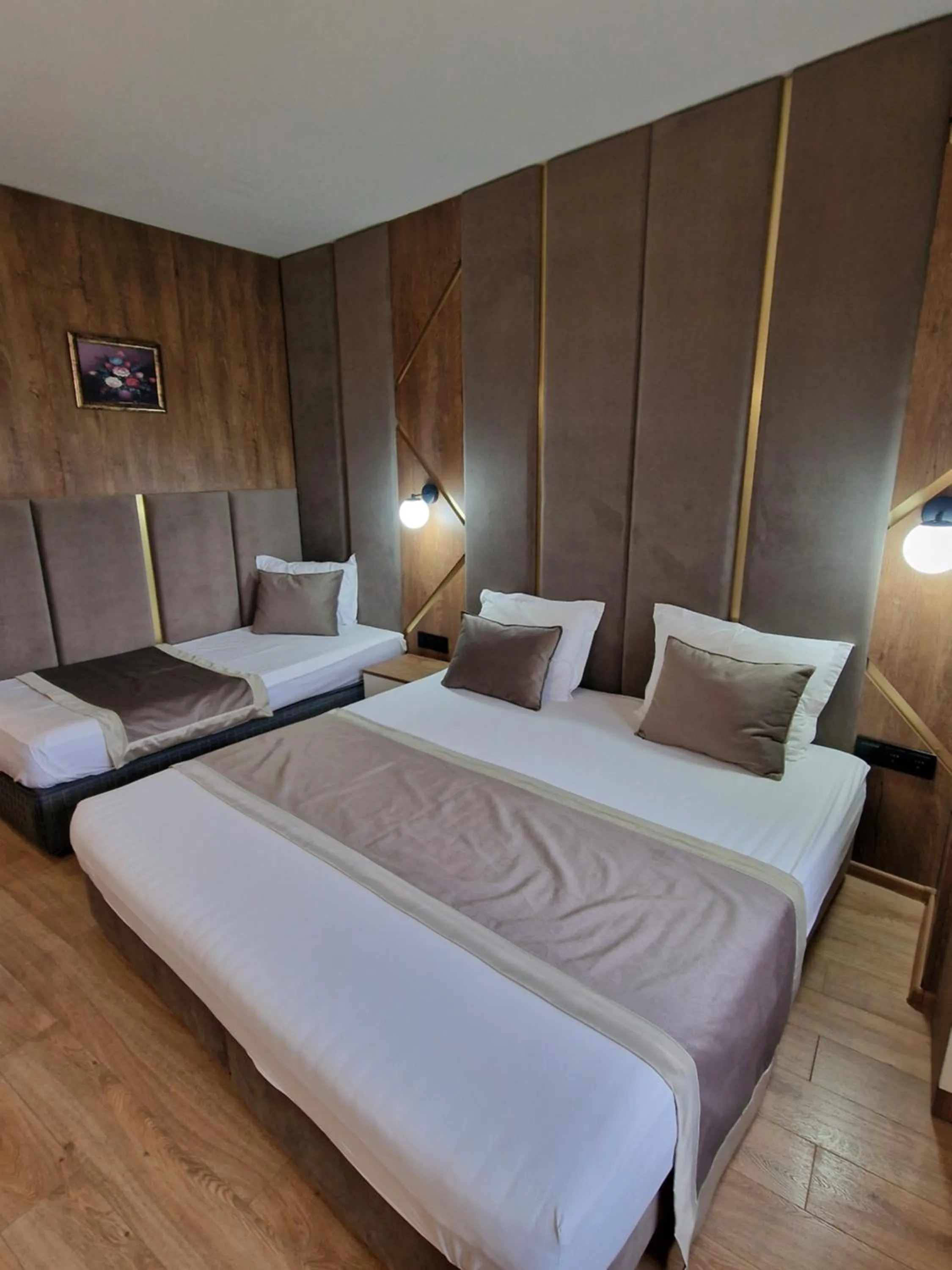 Bed in Lucky Hotel