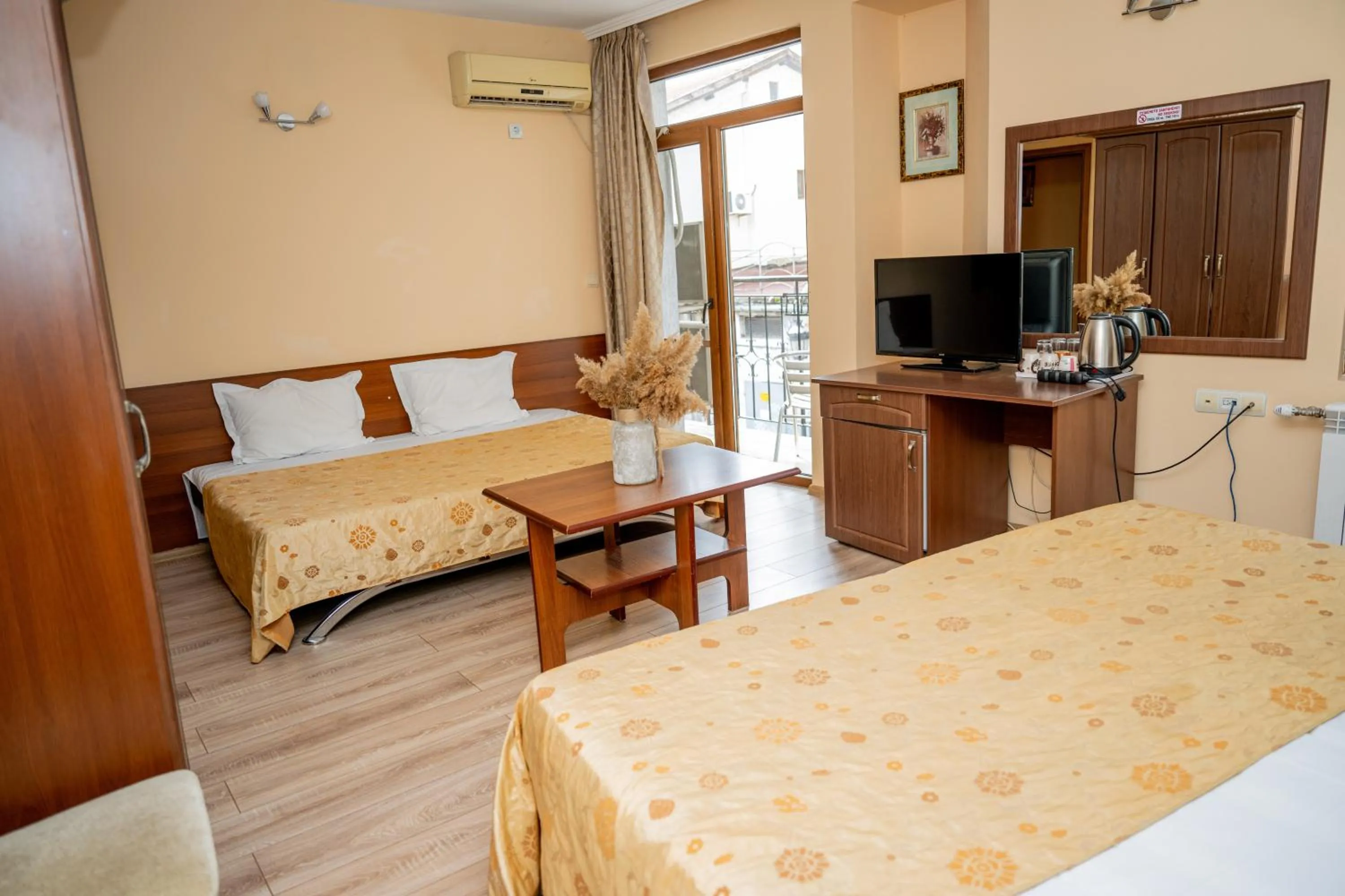 Bed in Lucky Hotel