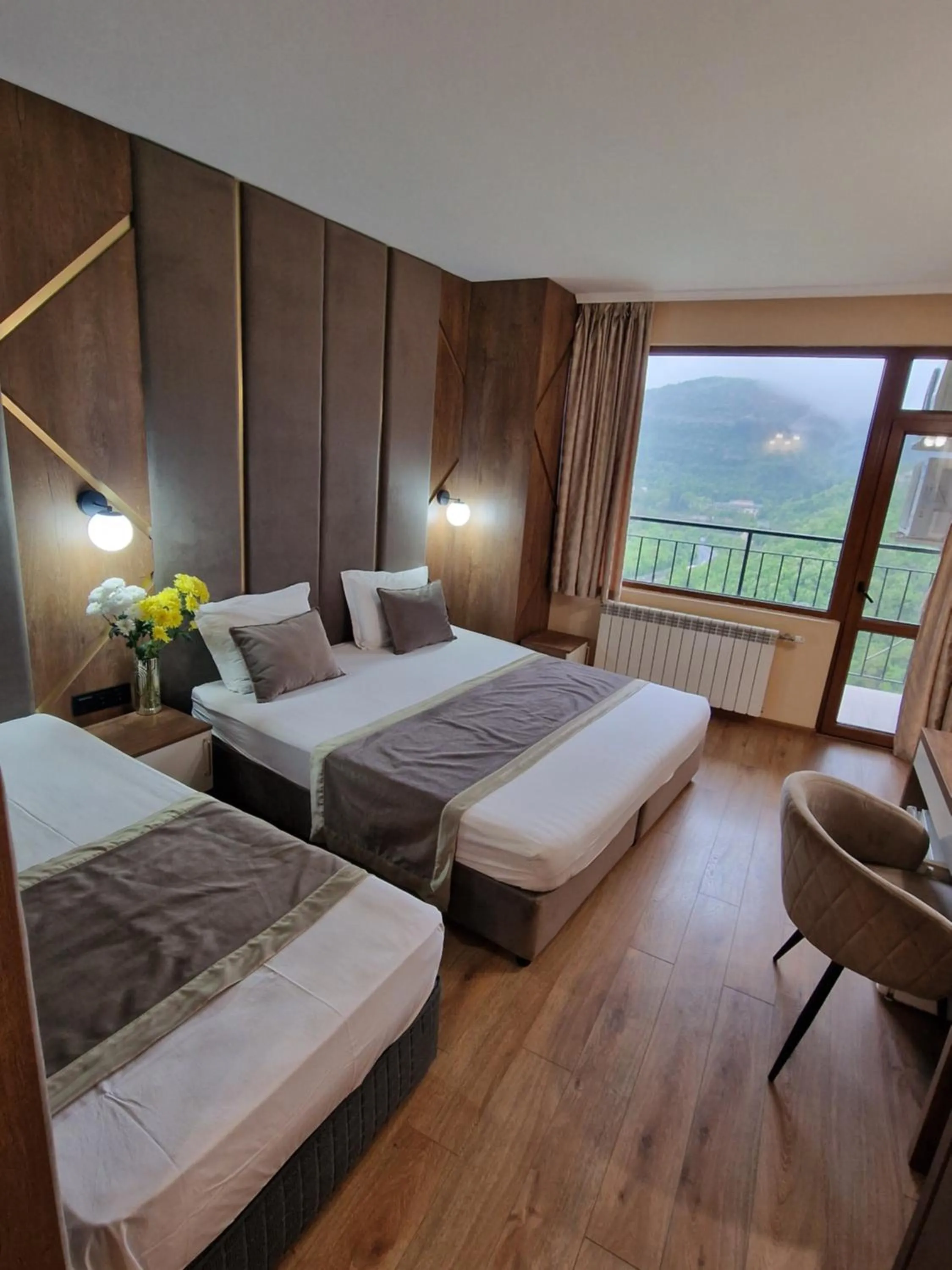Bed in Lucky Hotel