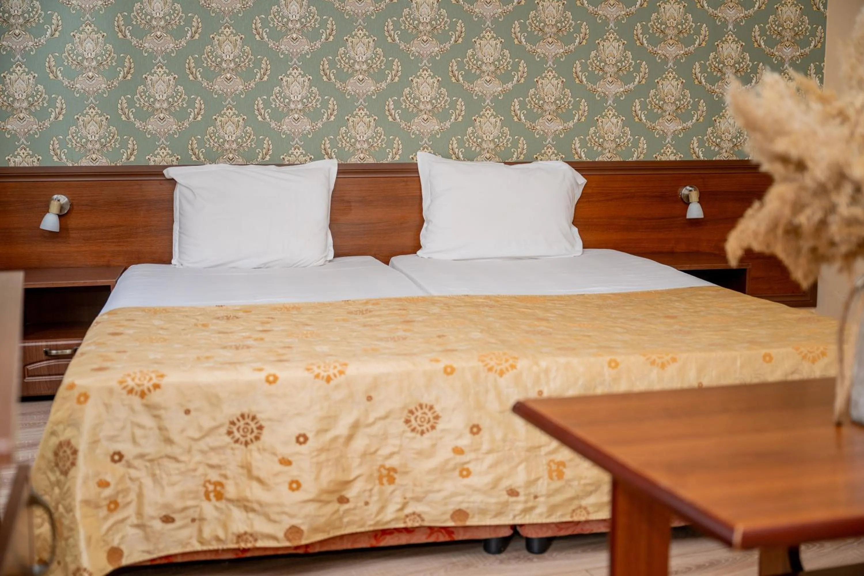 Bed in Lucky Hotel