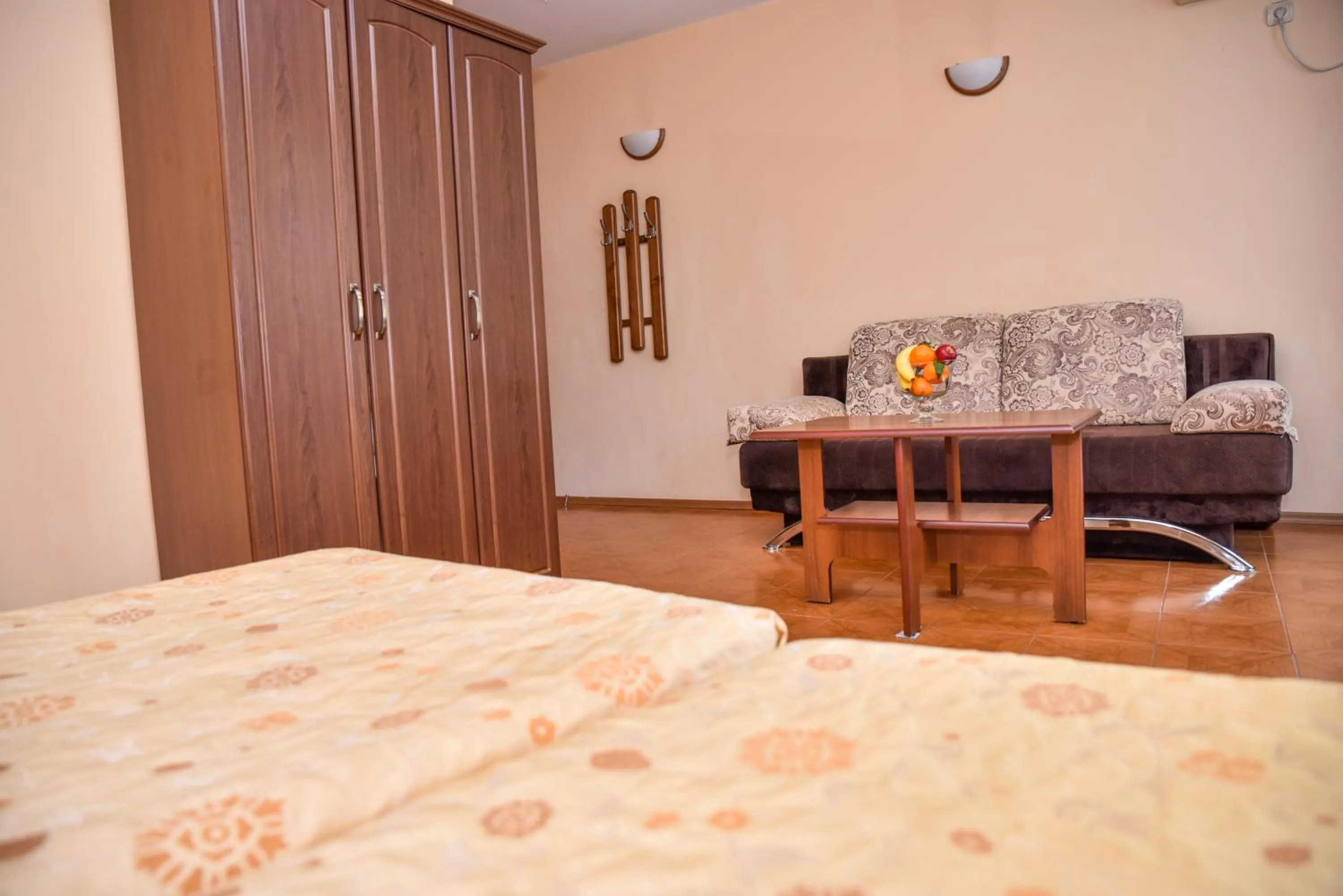 Bed in Lucky Hotel
