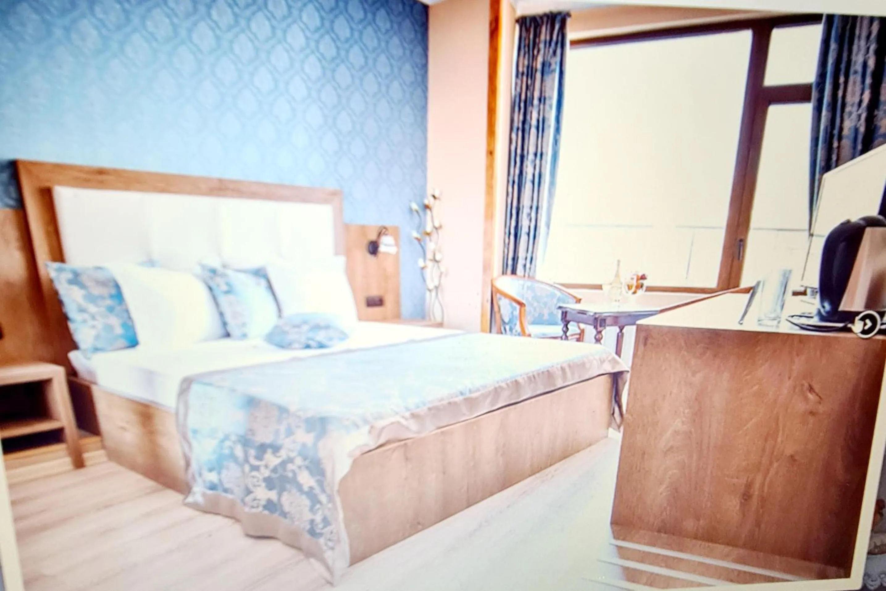 Bed in Lucky Hotel