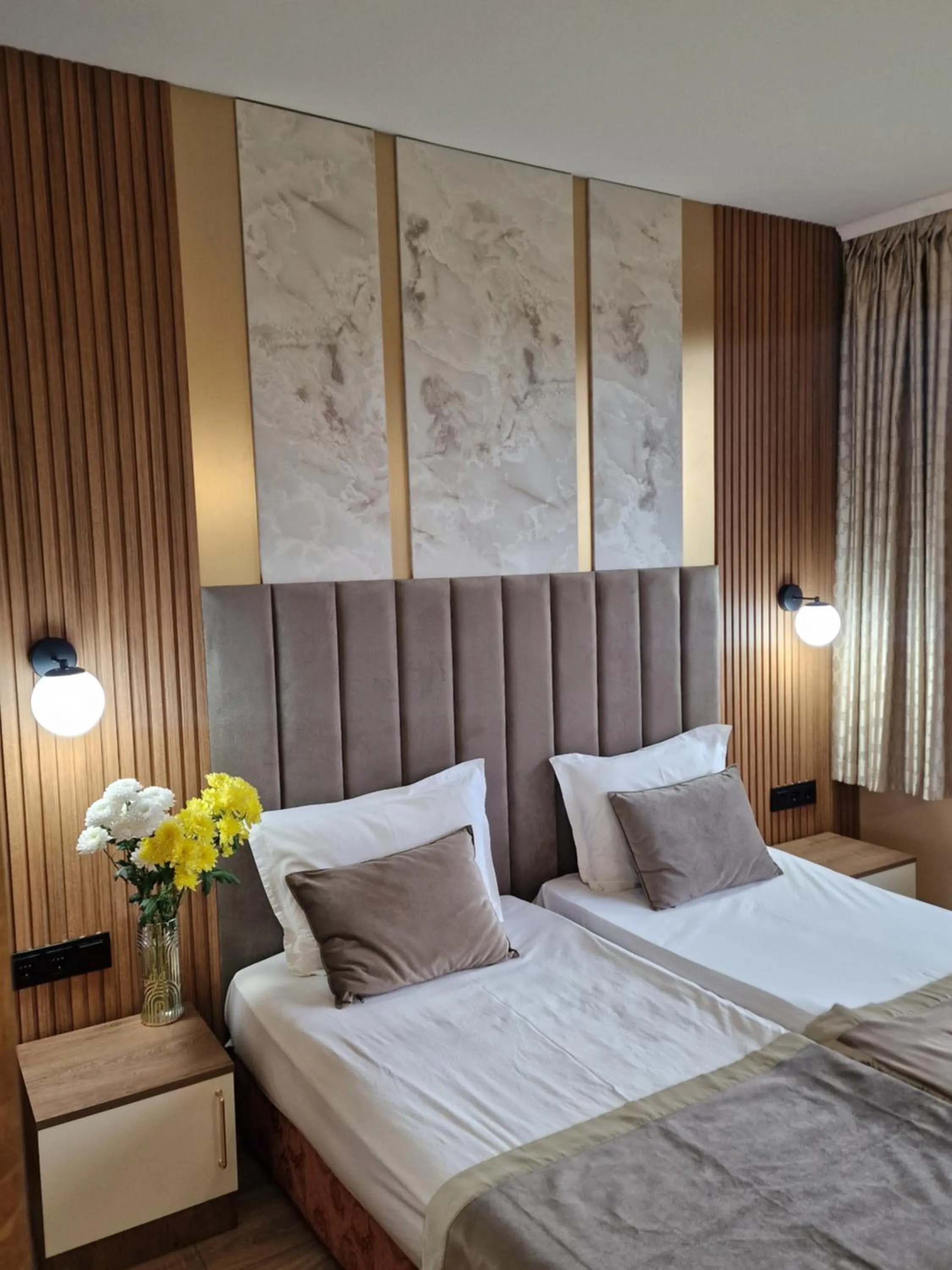 Bed in Lucky Hotel