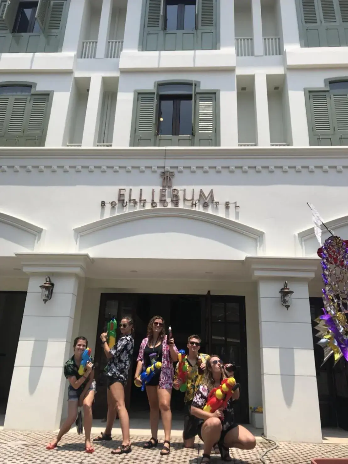 Facade/entrance in Elliebum Boutique Hotel Facade/entrance in Elliebum Boutique Hotel