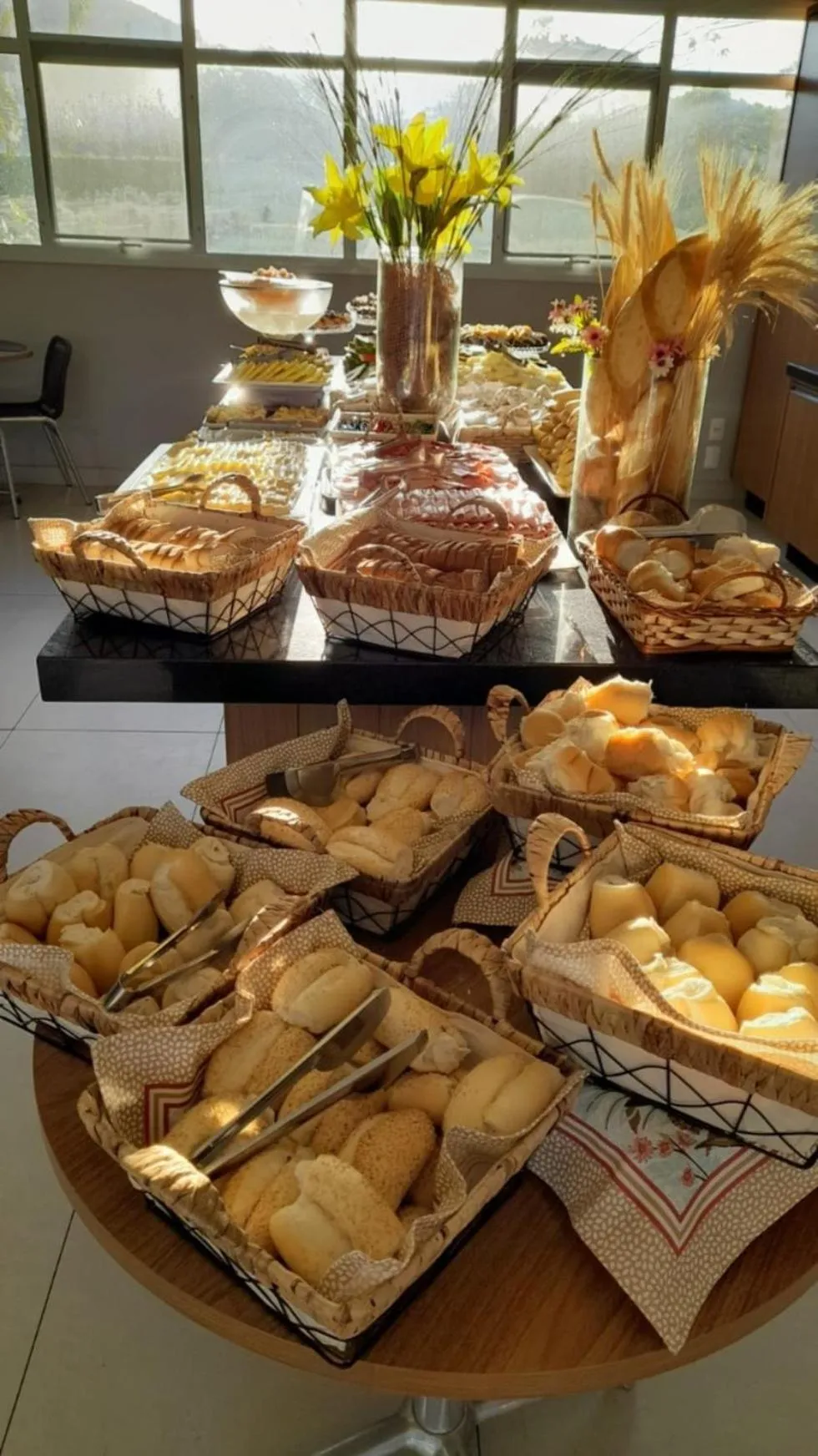 Buffet breakfast in Belluno Apart Hotel