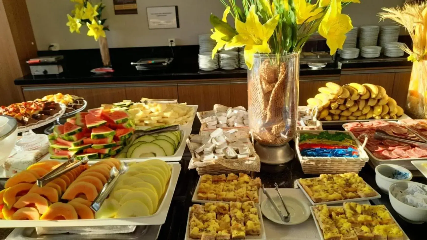 Buffet breakfast in Belluno Apart Hotel Buffet breakfast in Belluno Apart Hotel