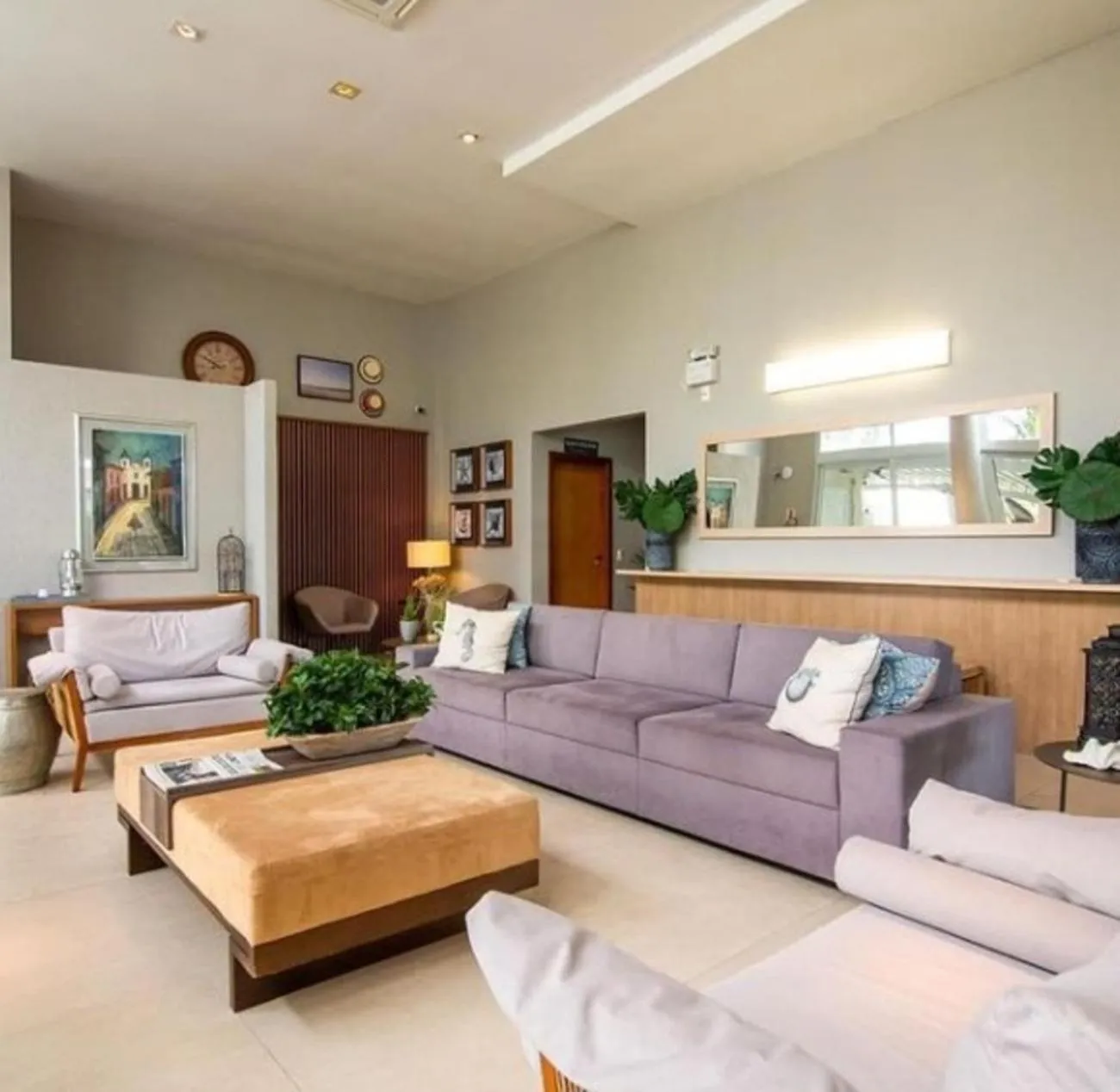 Lobby or reception in Belluno Apart Hotel