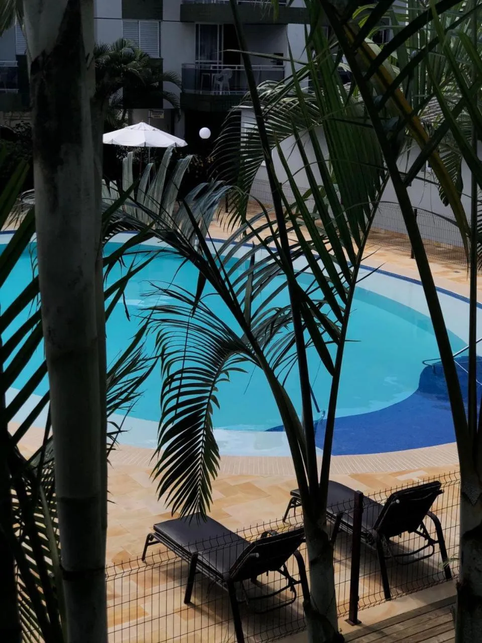 Swimming pool in Belluno Apart Hotel