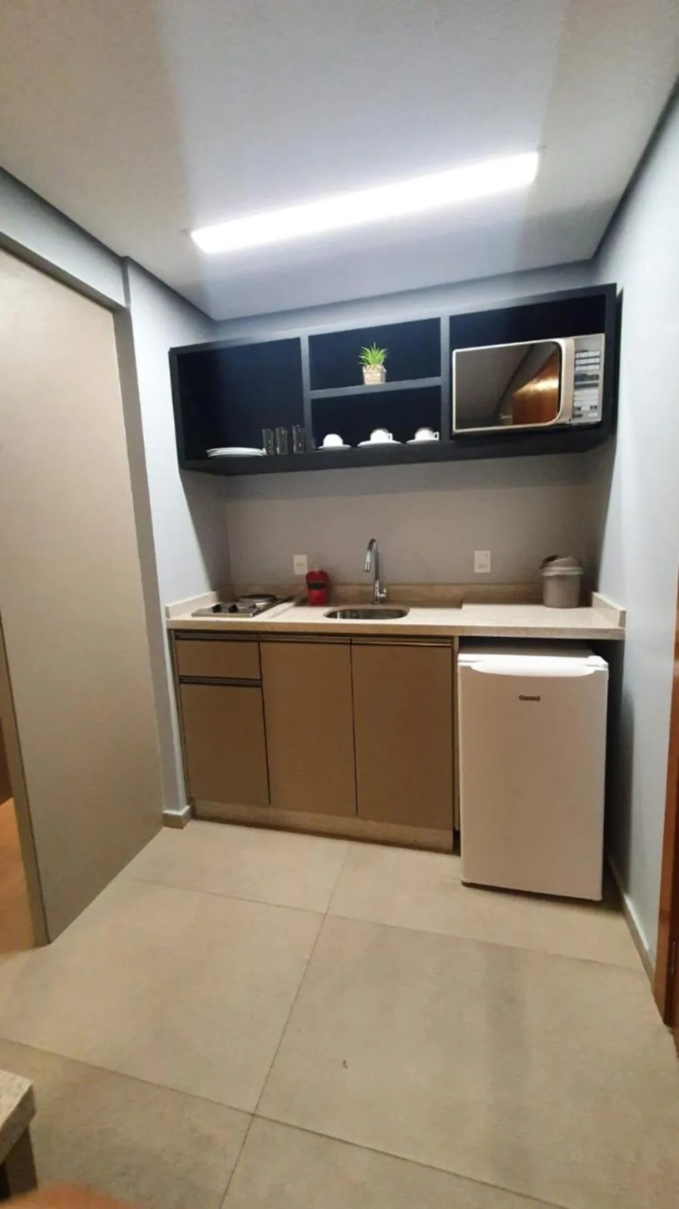Kitchen or kitchenette in Belluno Apart Hotel