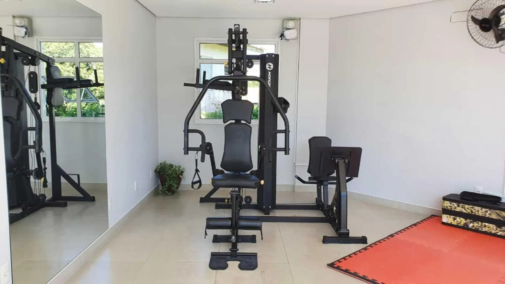 Fitness centre/facilities in Belluno Apart Hotel
