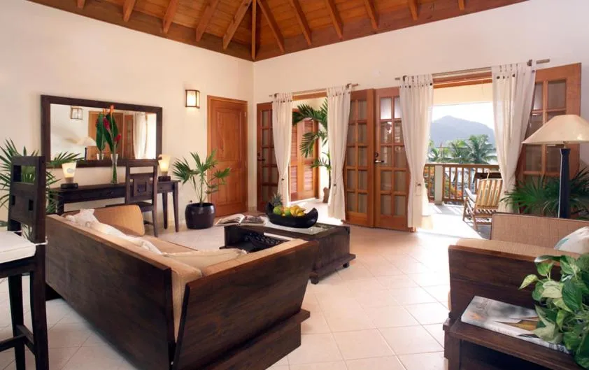 Living room in Antigua Superyacht Marina & Resort