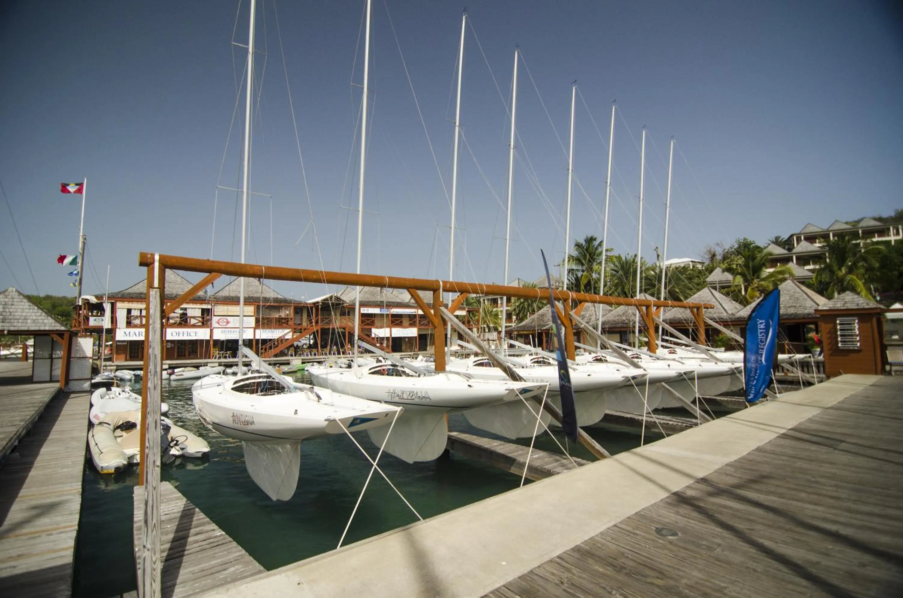 Area and facilities in Antigua Superyacht Marina & Resort