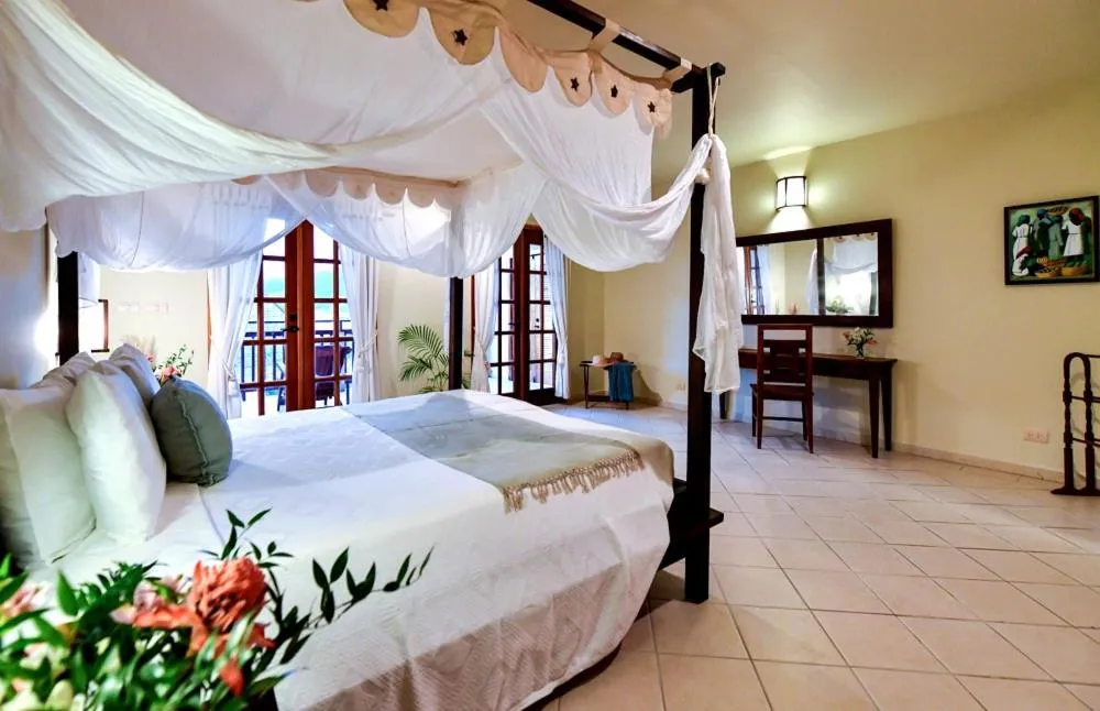 Bed in Antigua Superyacht Marina & Resort