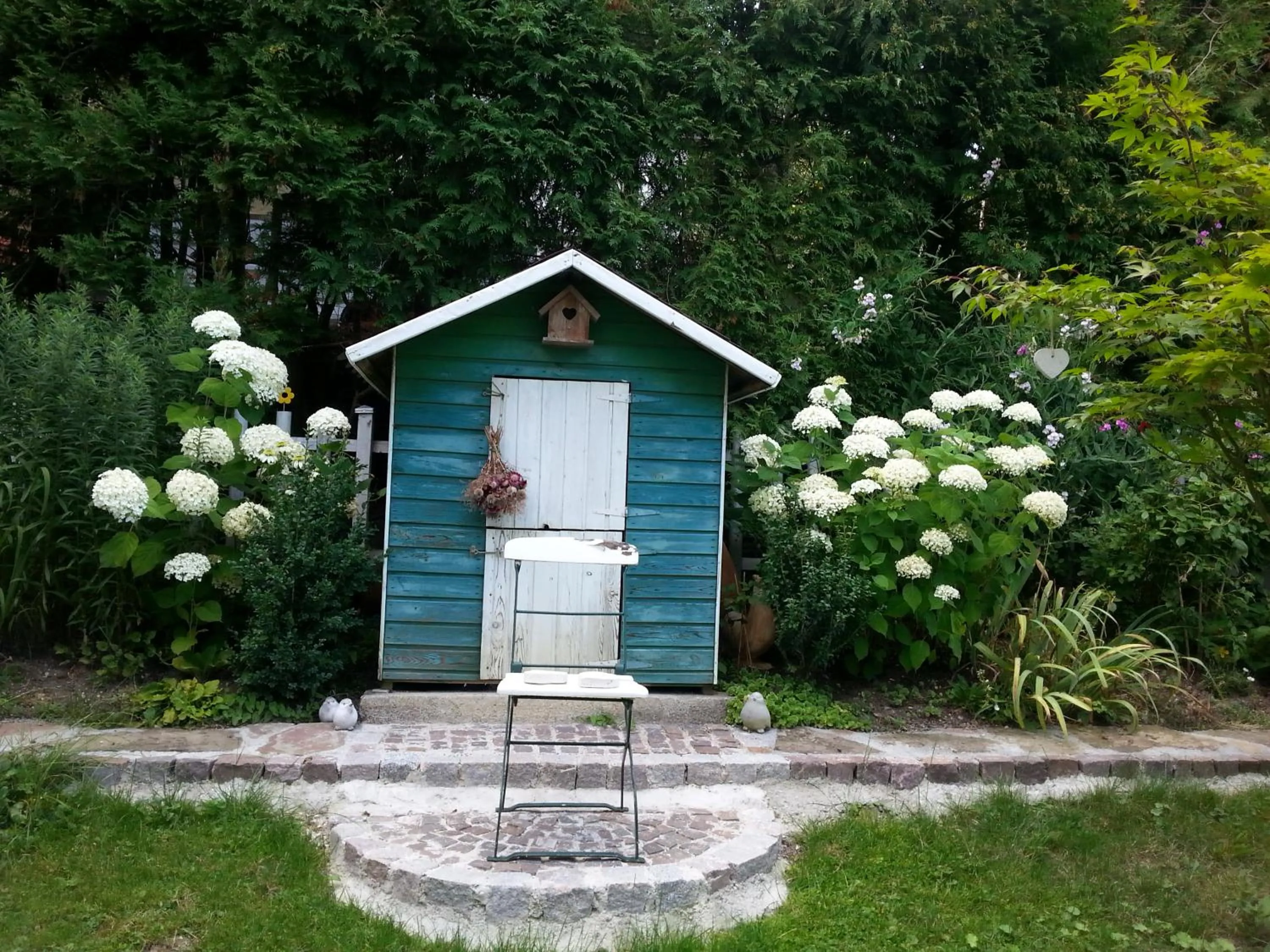 Patio in B&B Rosenliebe