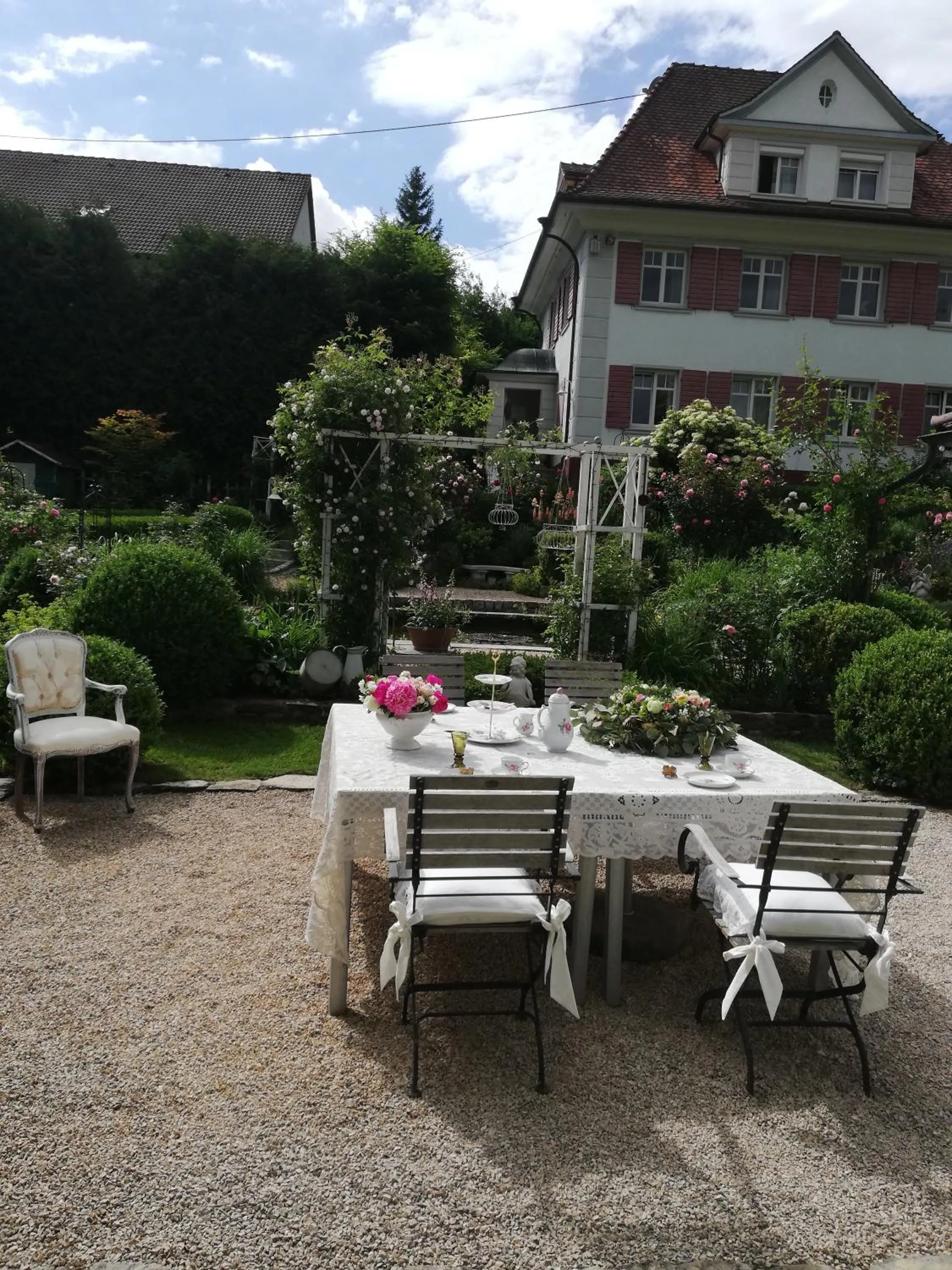 Garden in B&B Rosenliebe