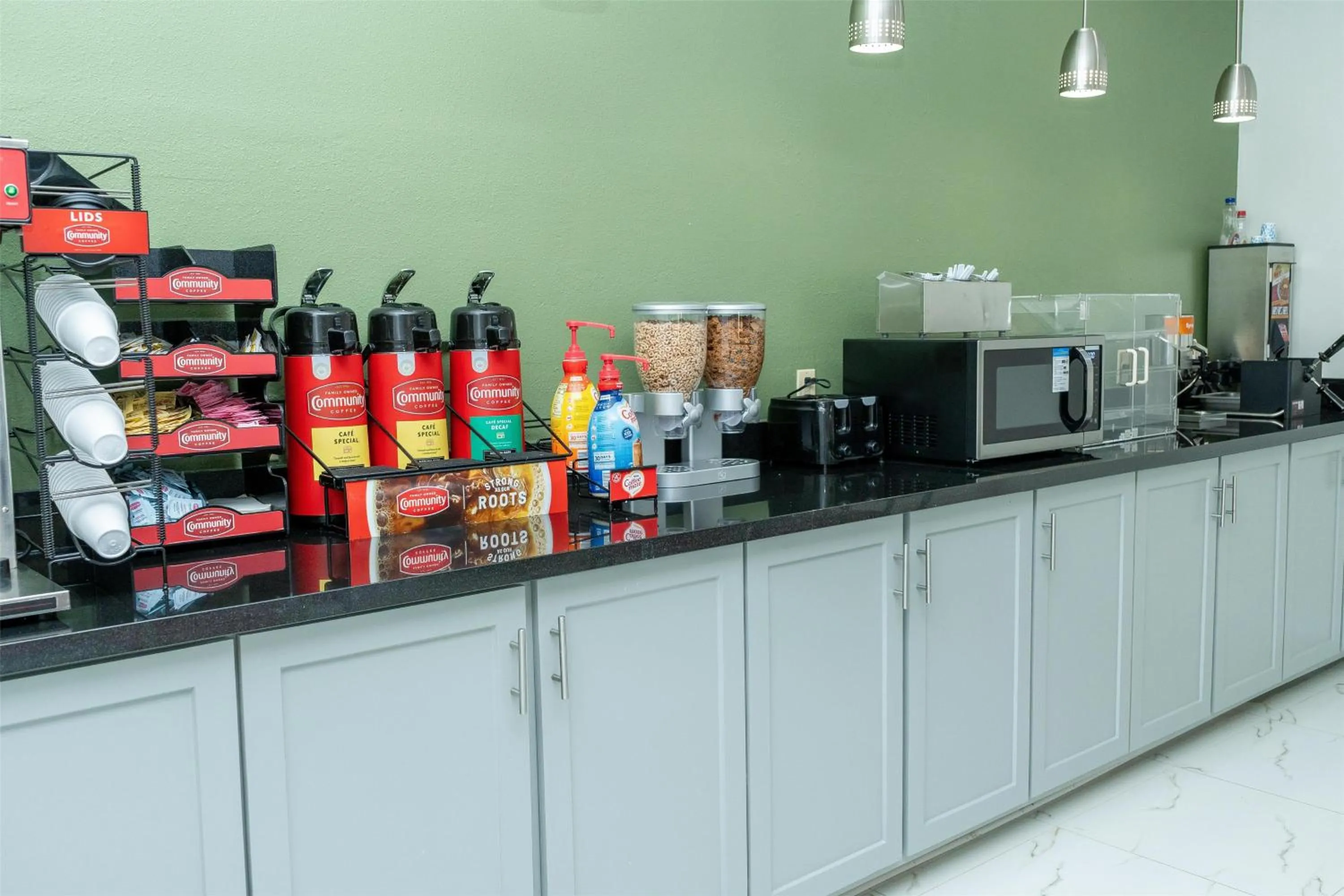 Breakfast in Americas Best Value Inn Donaldsonville