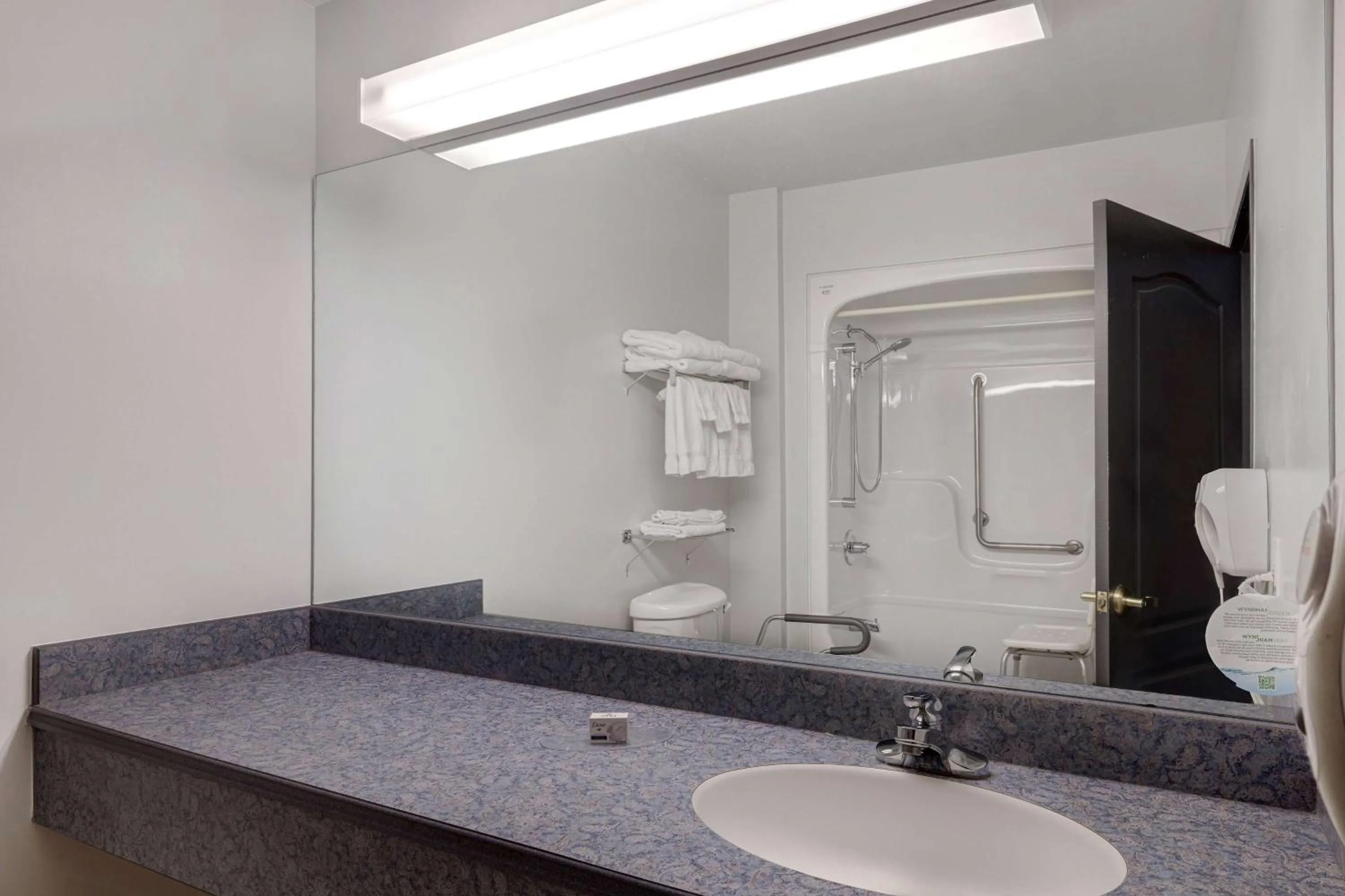 Toilet in Days Inn by Wyndham Edmundston