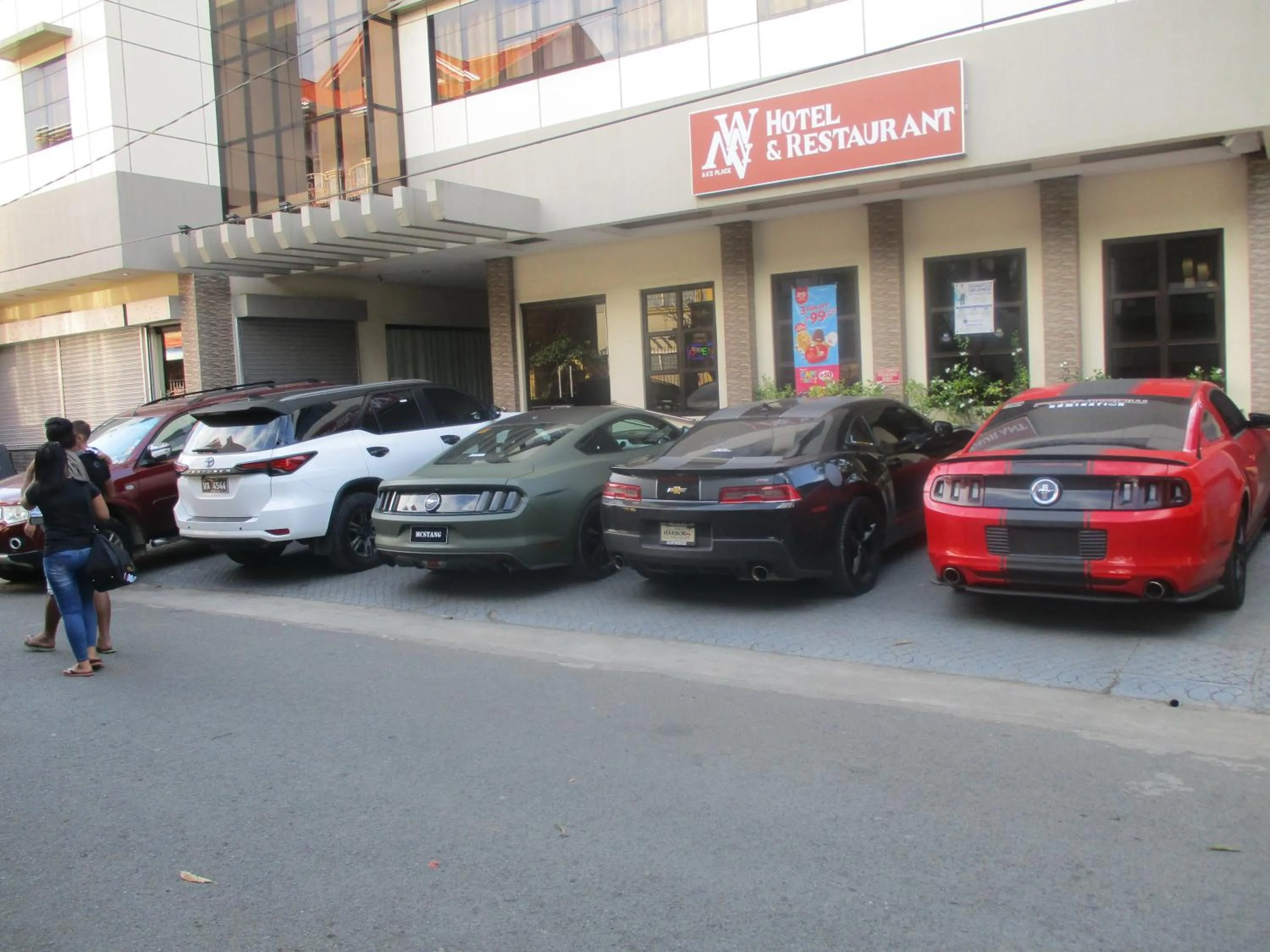 Street view in WMV Hotel & Restaurant