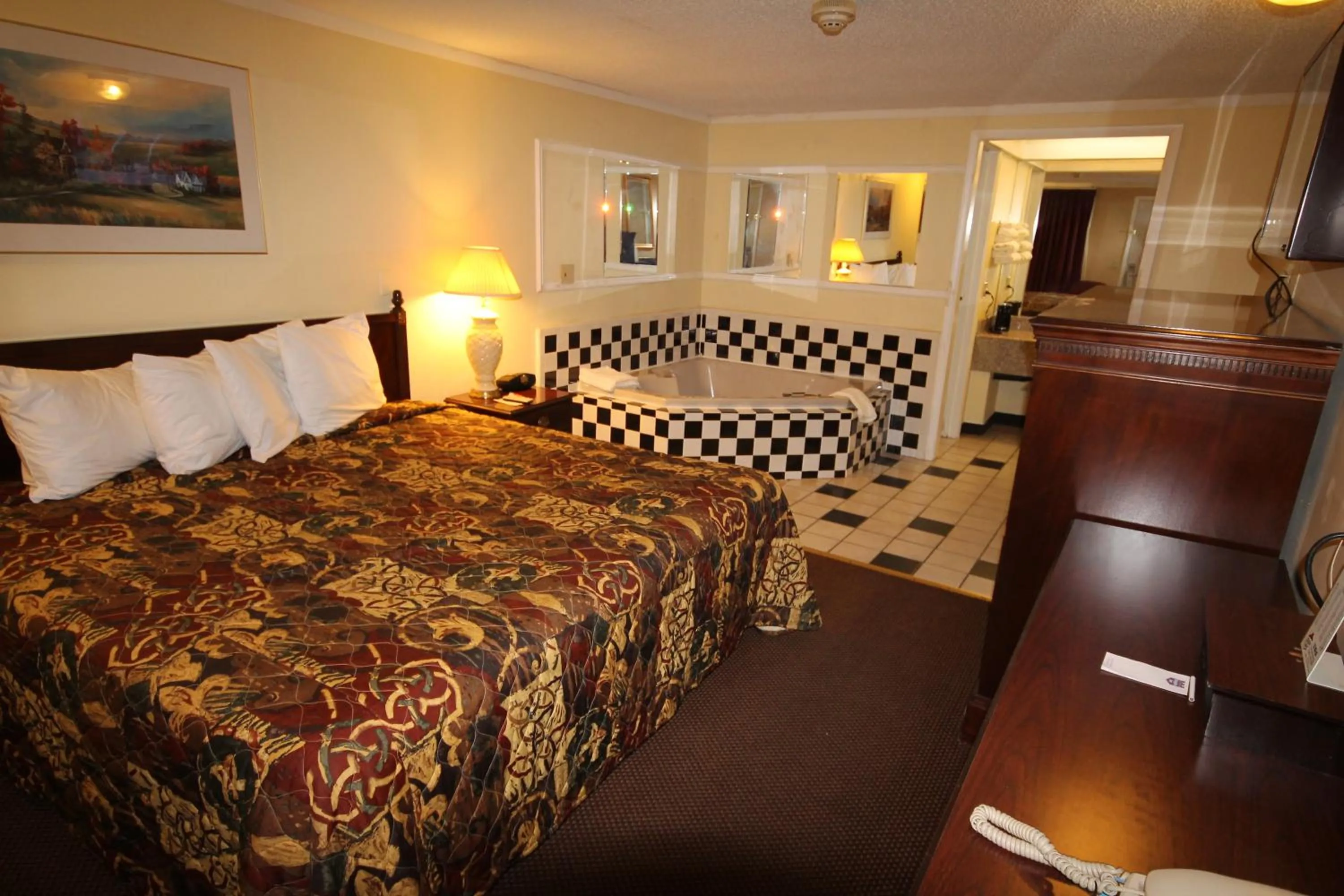 Photo of the whole room in Rodeway Inn & Suites