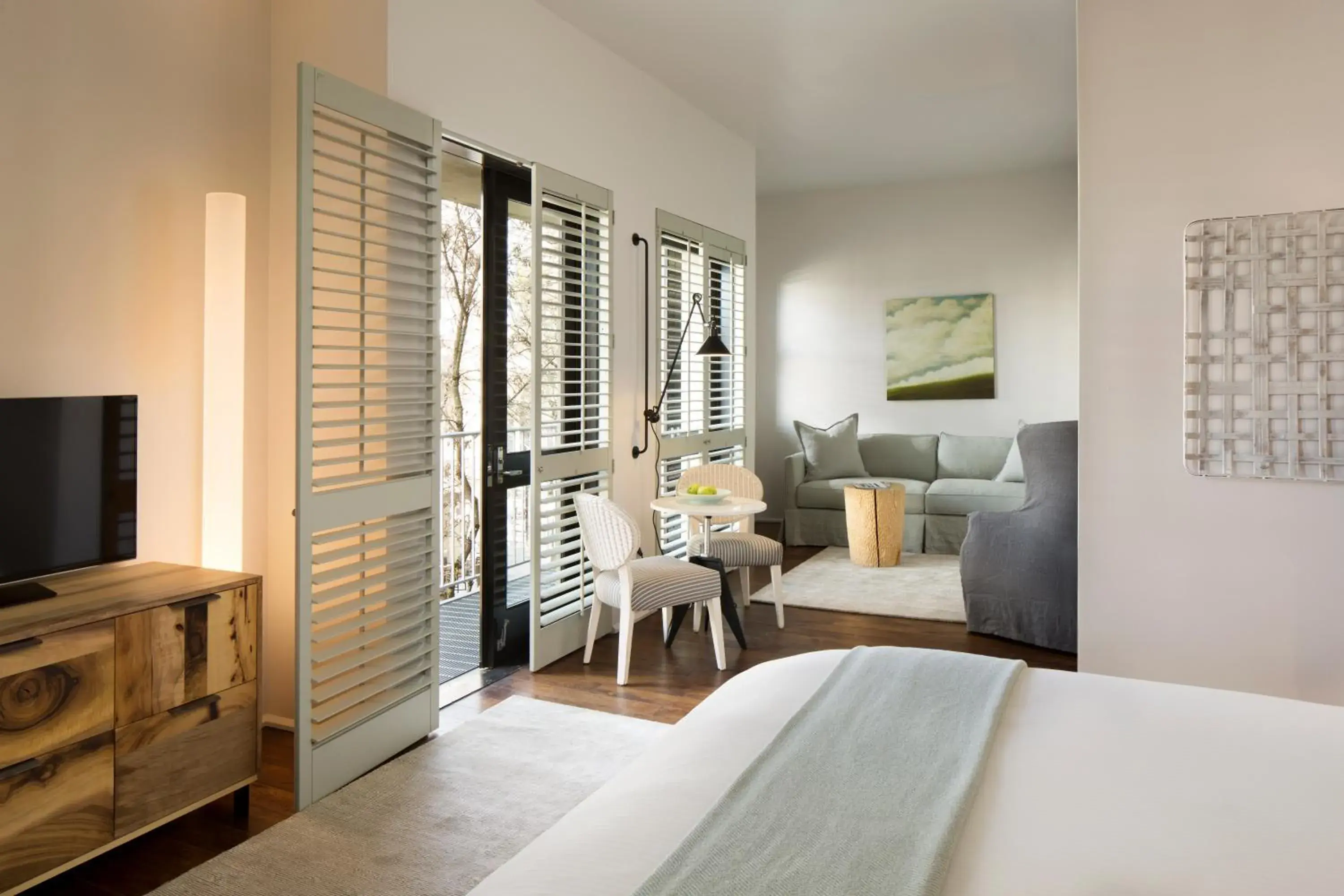 Day, Bed in Hotel Healdsburg Day, Bed in Hotel Healdsburg