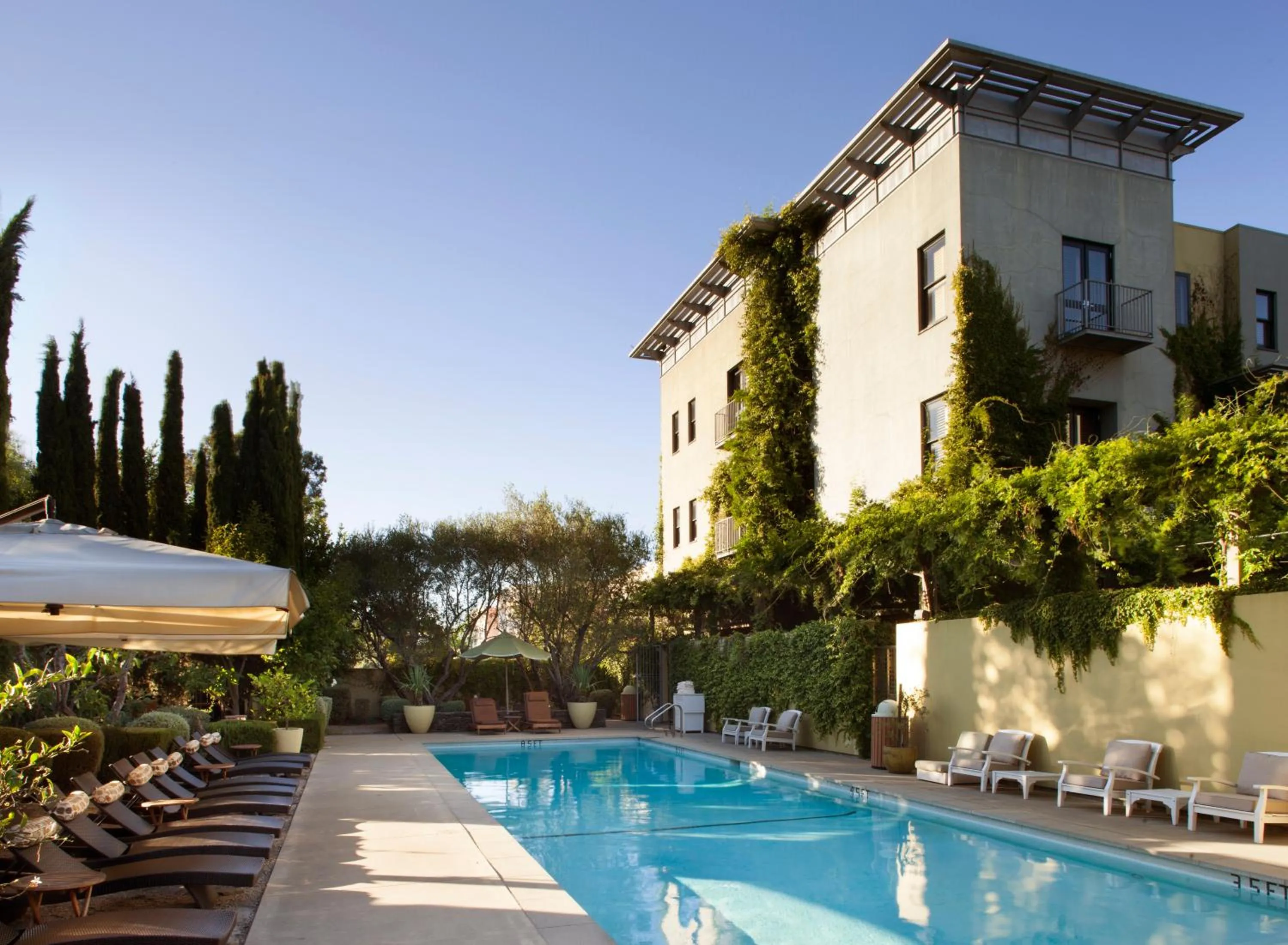 Swimming pool in Hotel Healdsburg
