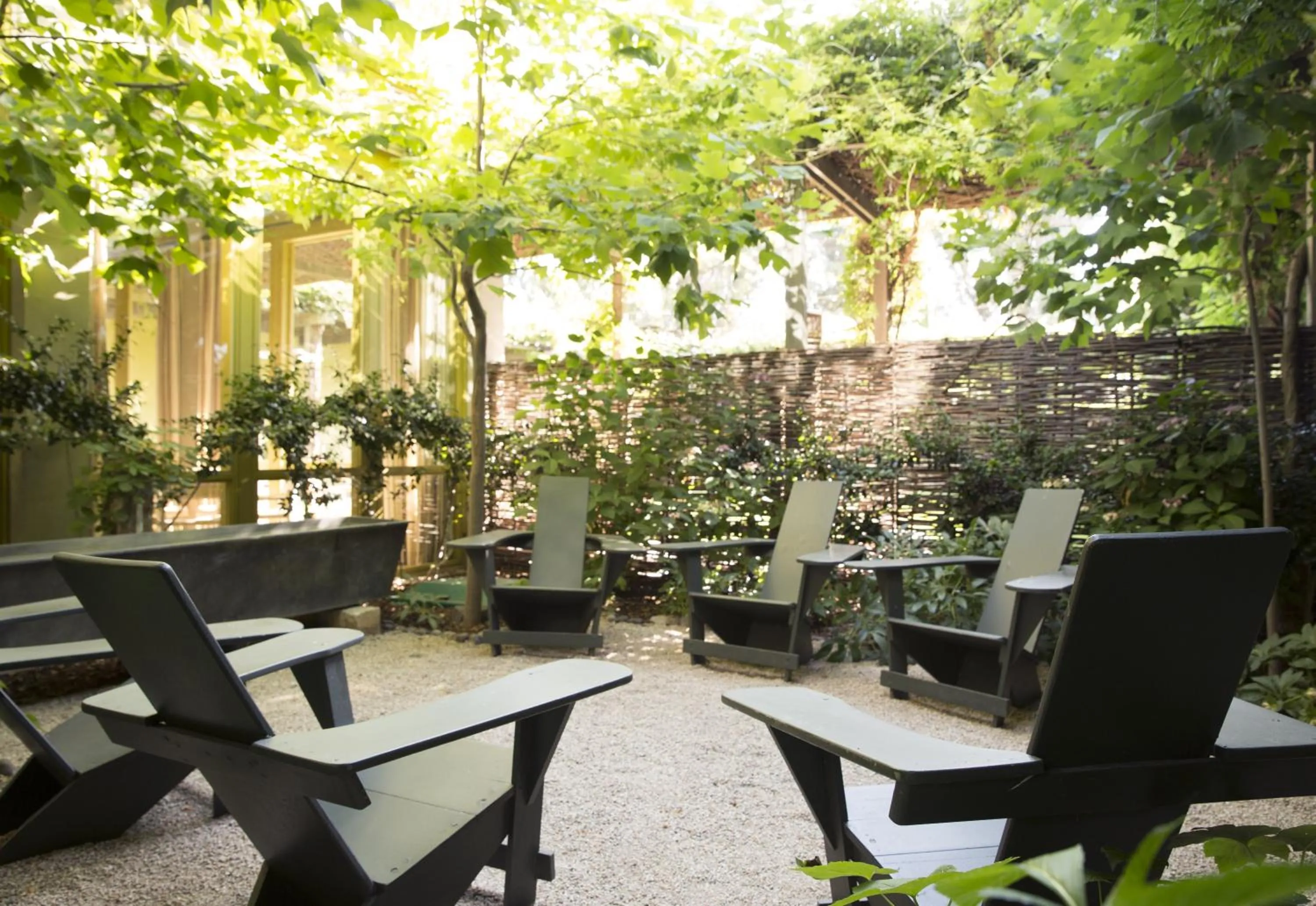 Patio in Hotel Healdsburg