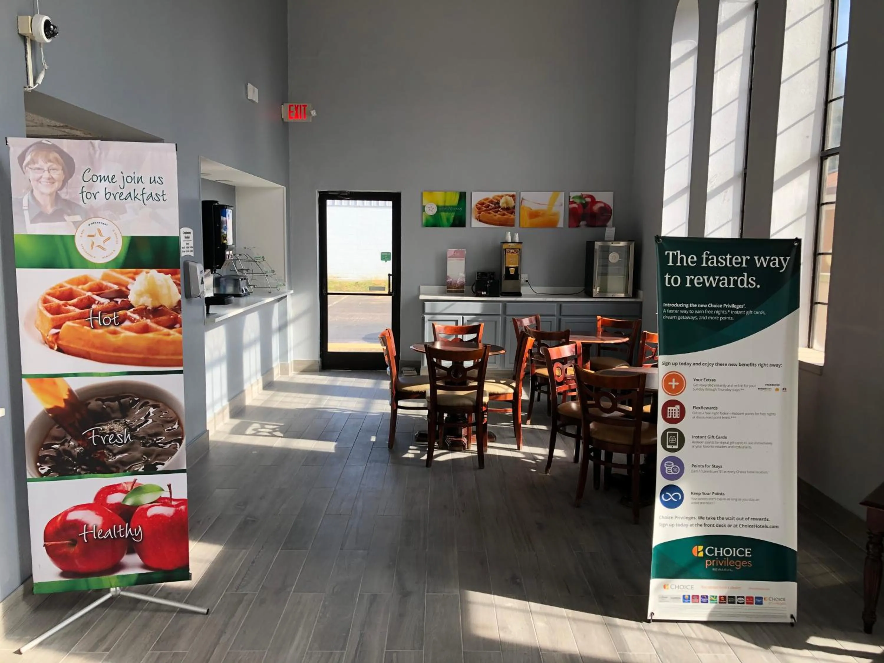 Food in Quality Inn Bennettsville