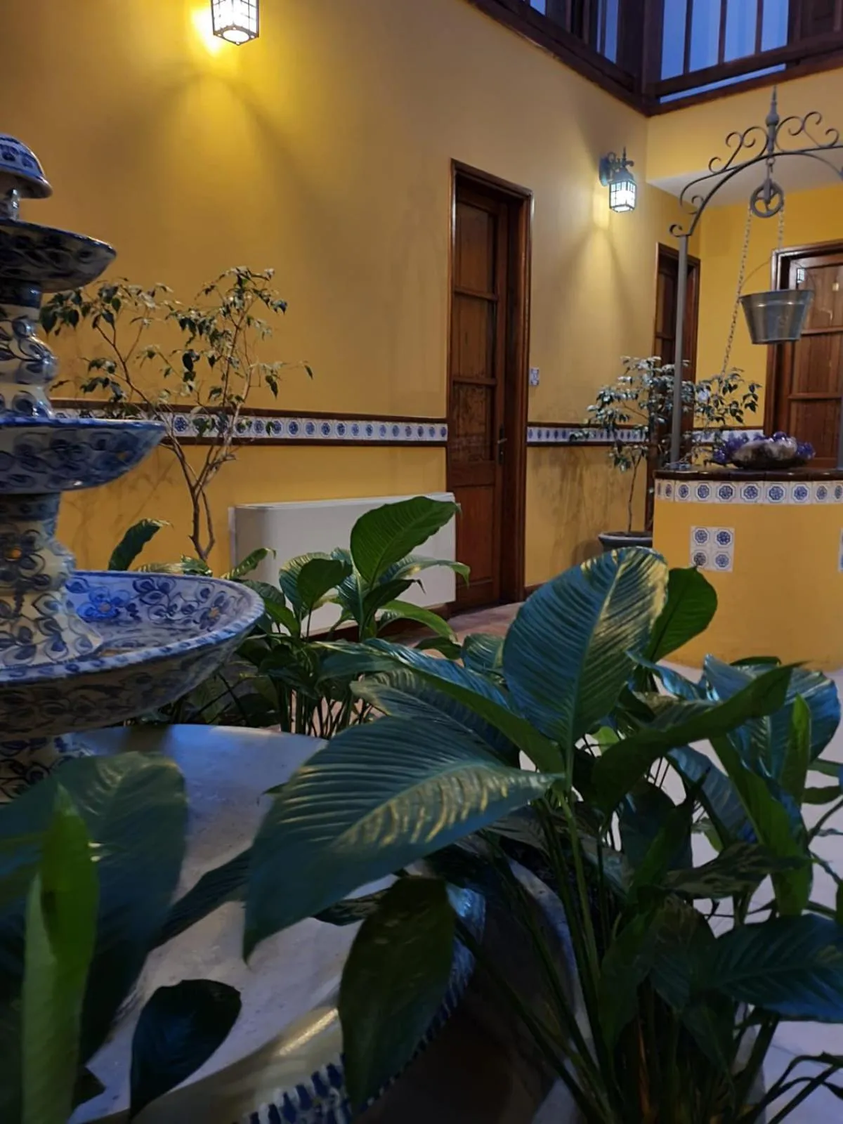 Patio in Hotel Italiano