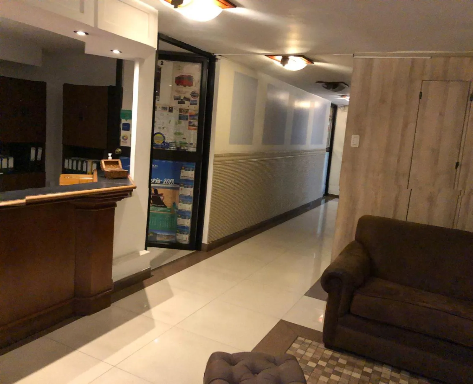 Lobby or reception in Filatelia Suites & Travel