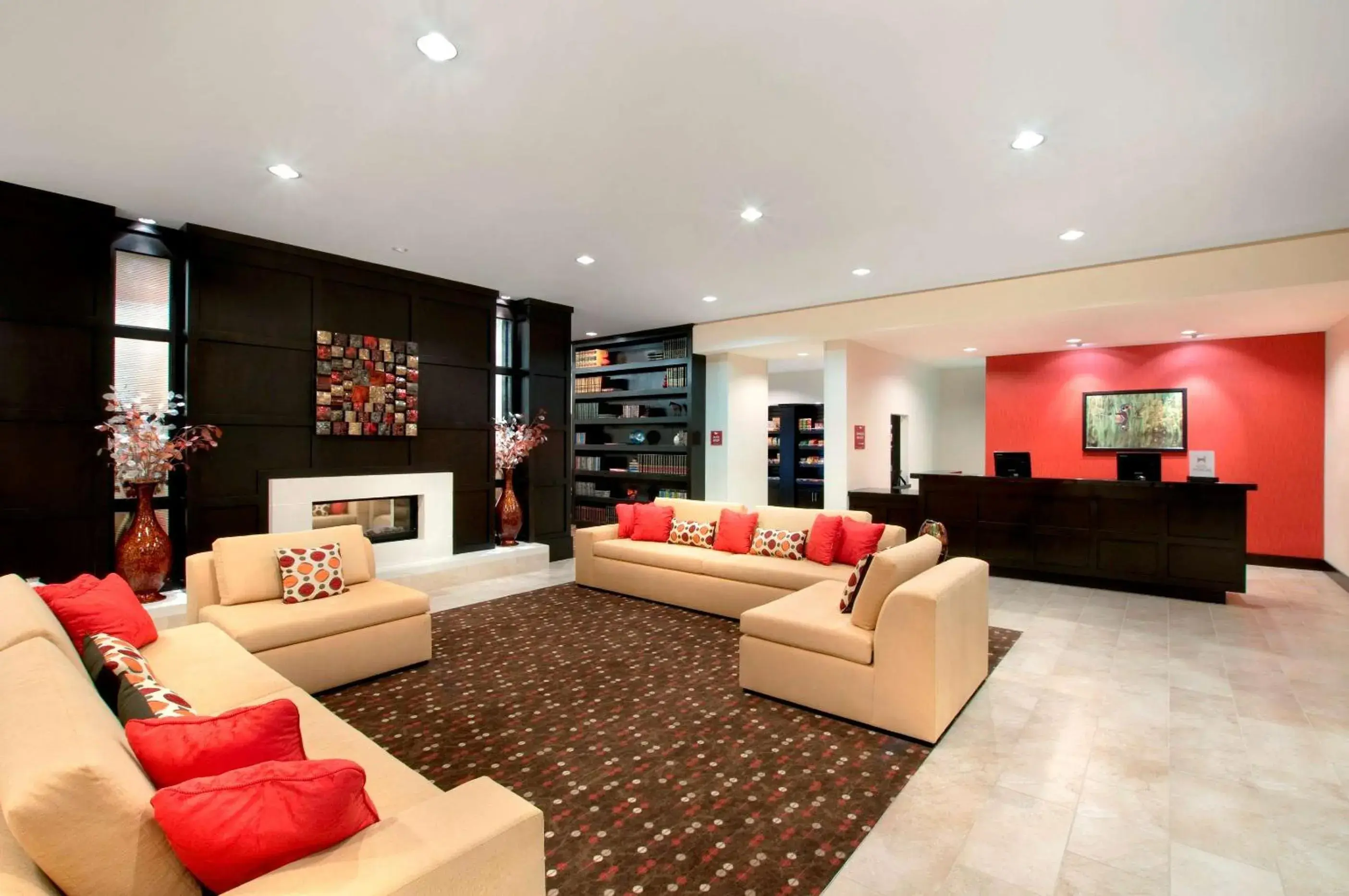 Lobby or reception in Homewood Suites by Hilton Fort Worth West at Cityview Lobby or reception in Homewood Suites by Hilton Fort Worth West at Cityview