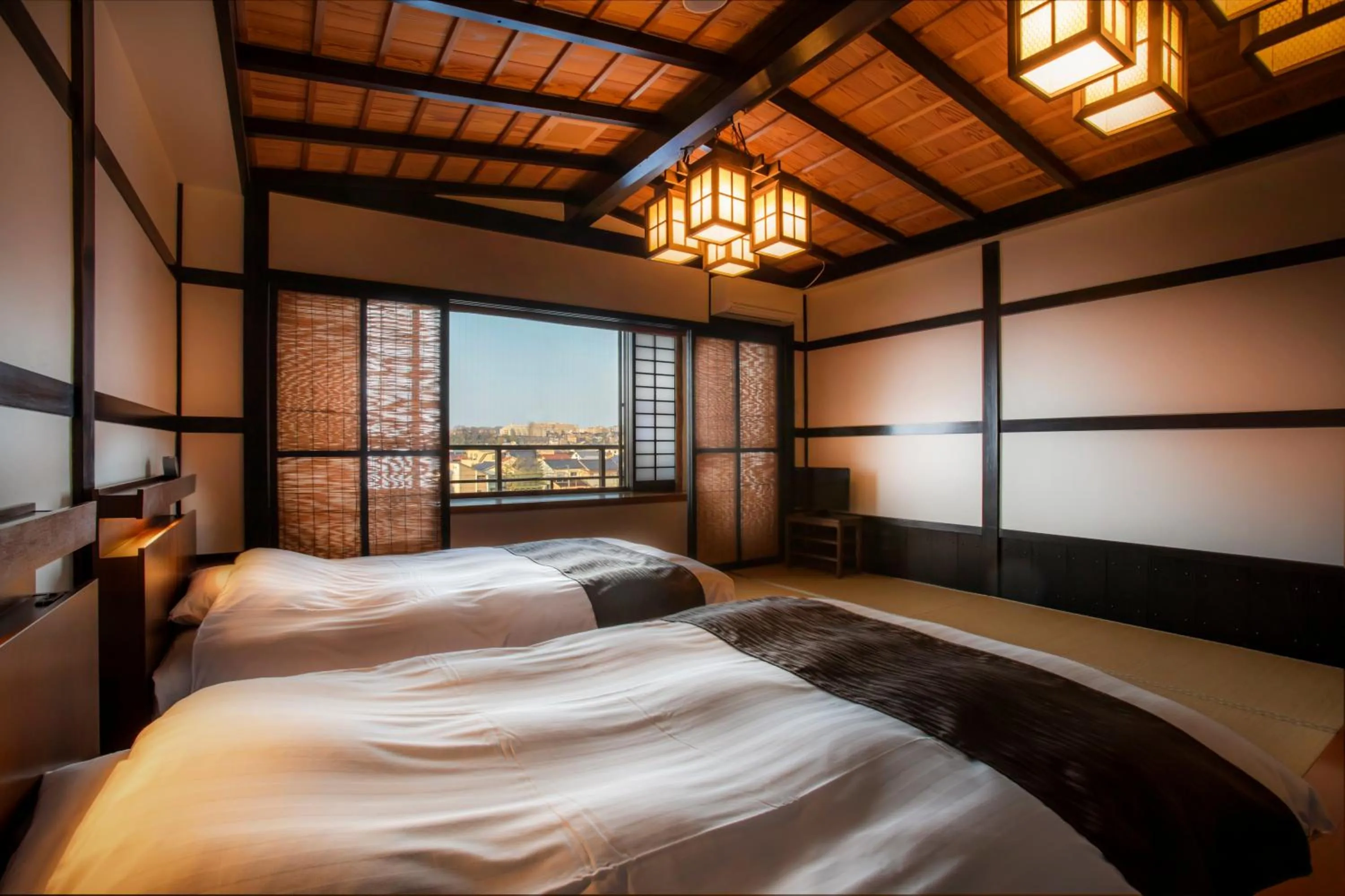 Photo of the whole room, Bed in Yuyaruru Saisai