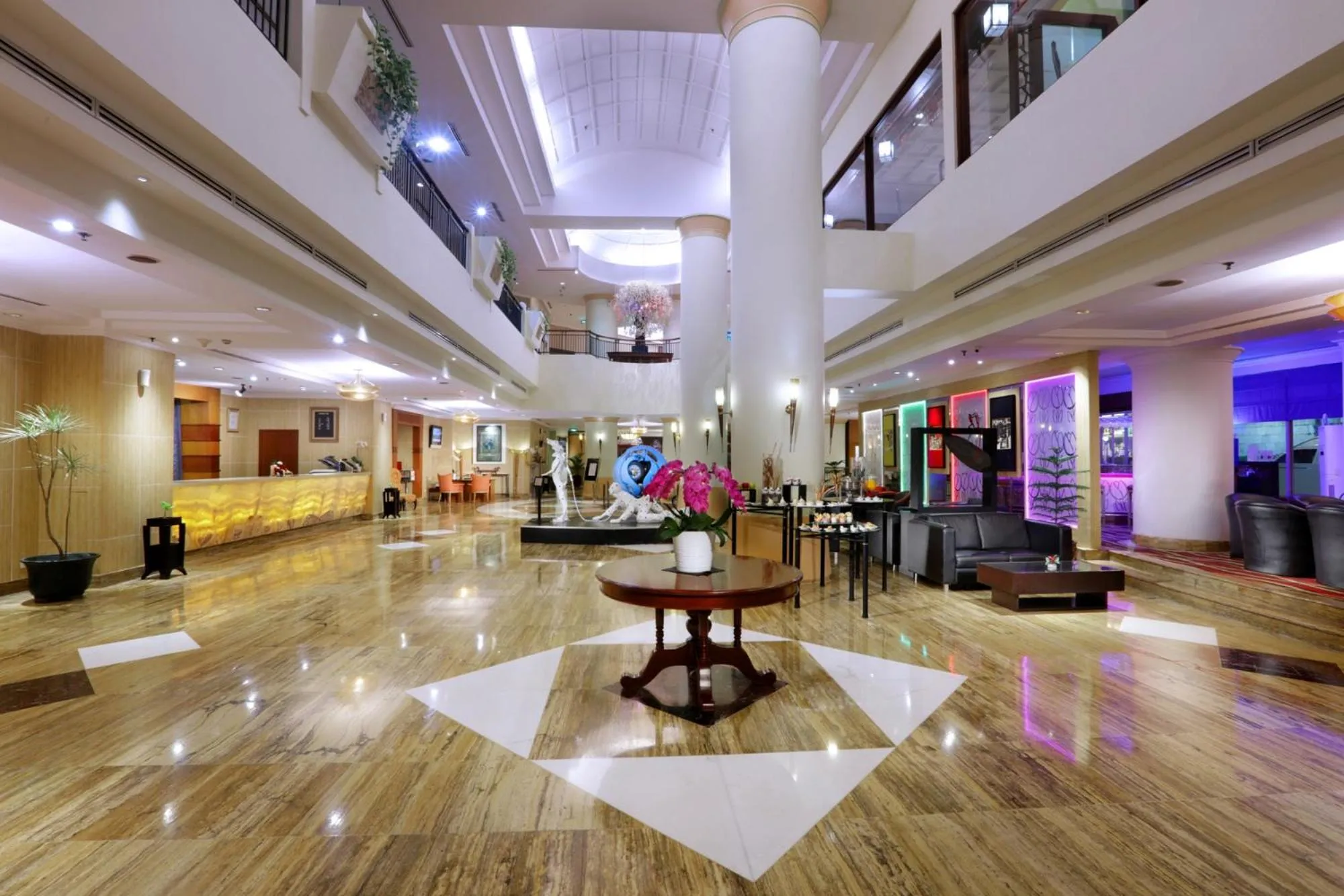 Lobby or reception in Grand Candi Hotel