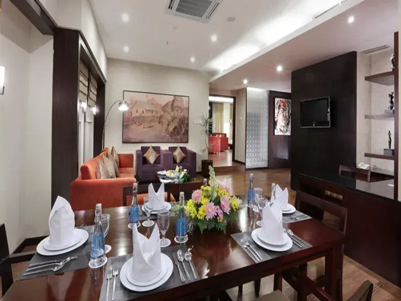 Living room in Grand Candi Hotel Living room in Grand Candi Hotel