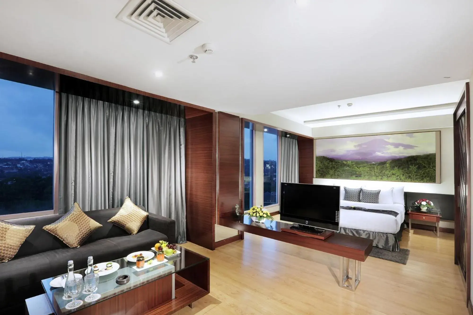 Living room in Grand Candi Hotel Living room in Grand Candi Hotel