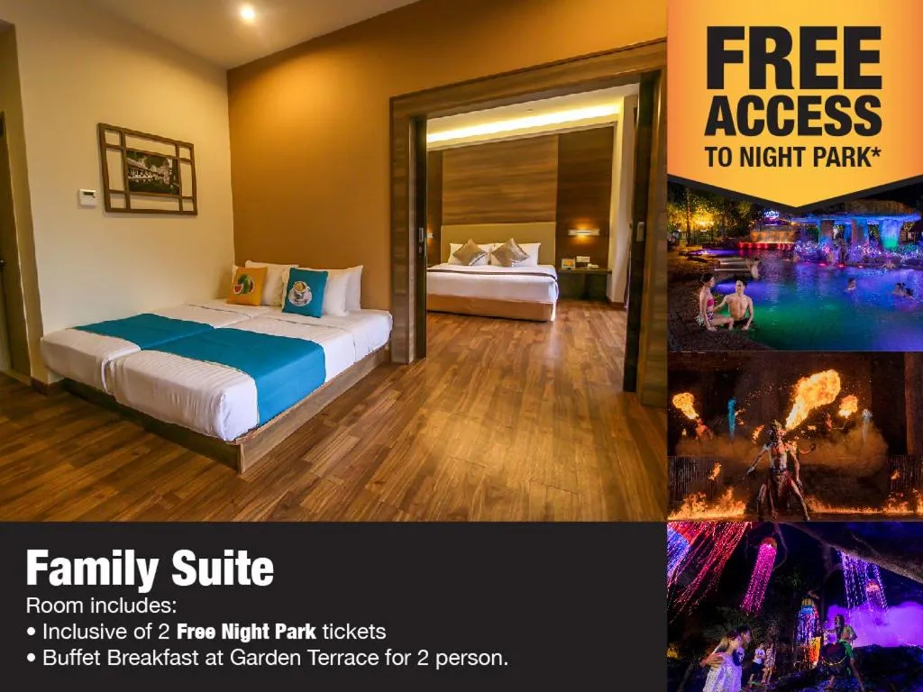 Bedroom, Bed in Sunway Lost World Hotel