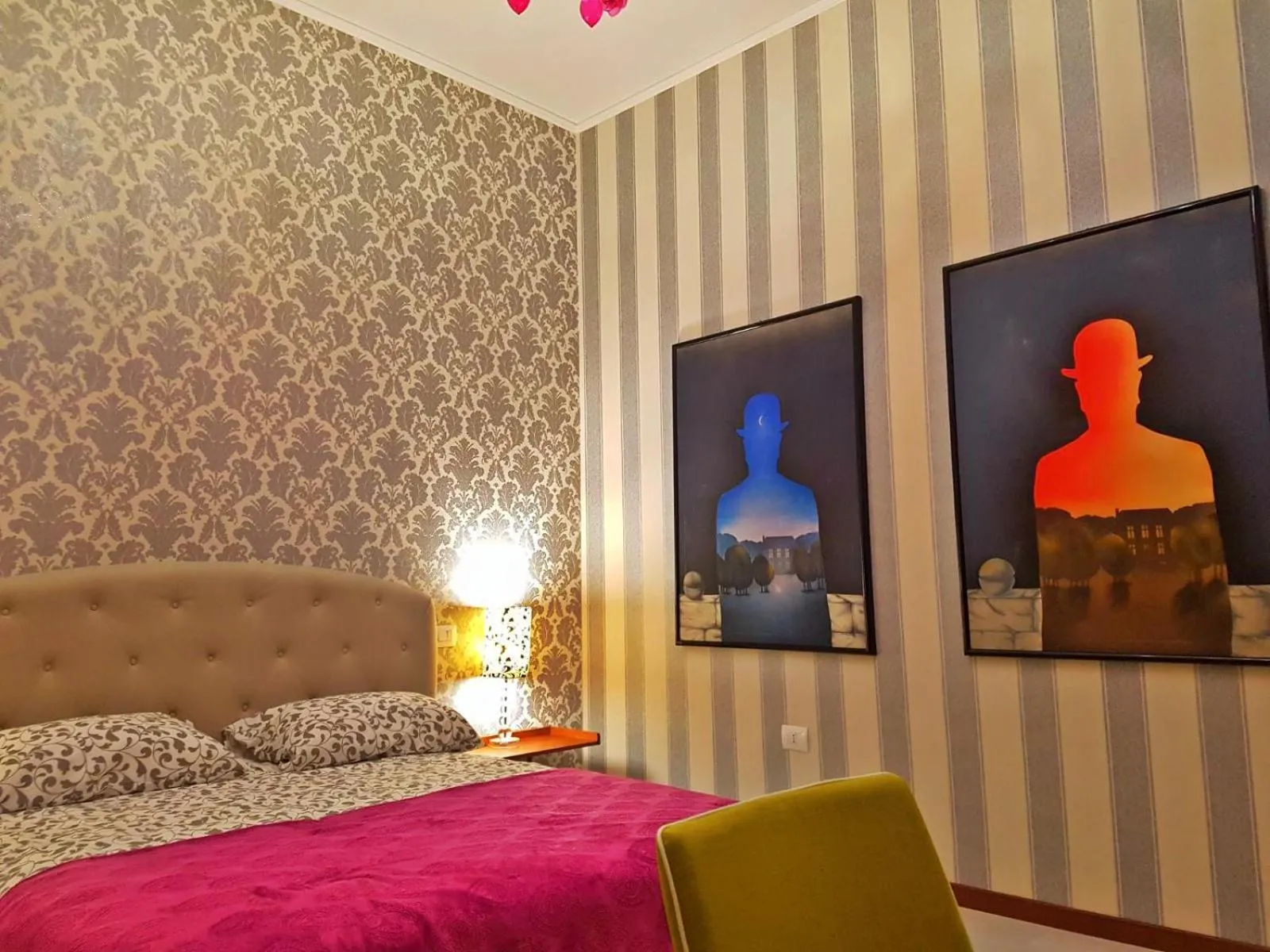 Bed in Residenza Hermitage