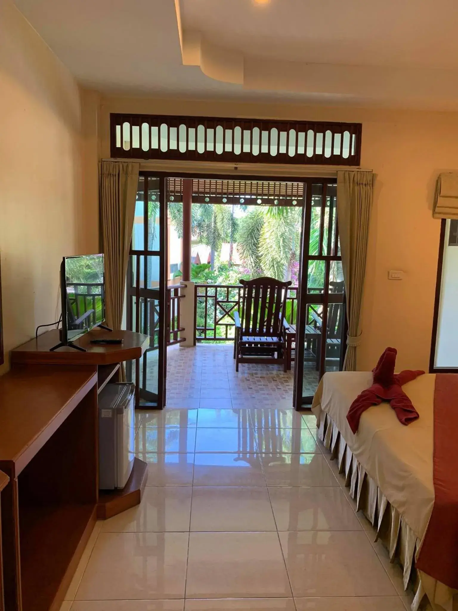 Bedroom in Rattana Guesthouse & Bungalow Bedroom in Rattana Guesthouse & Bungalow