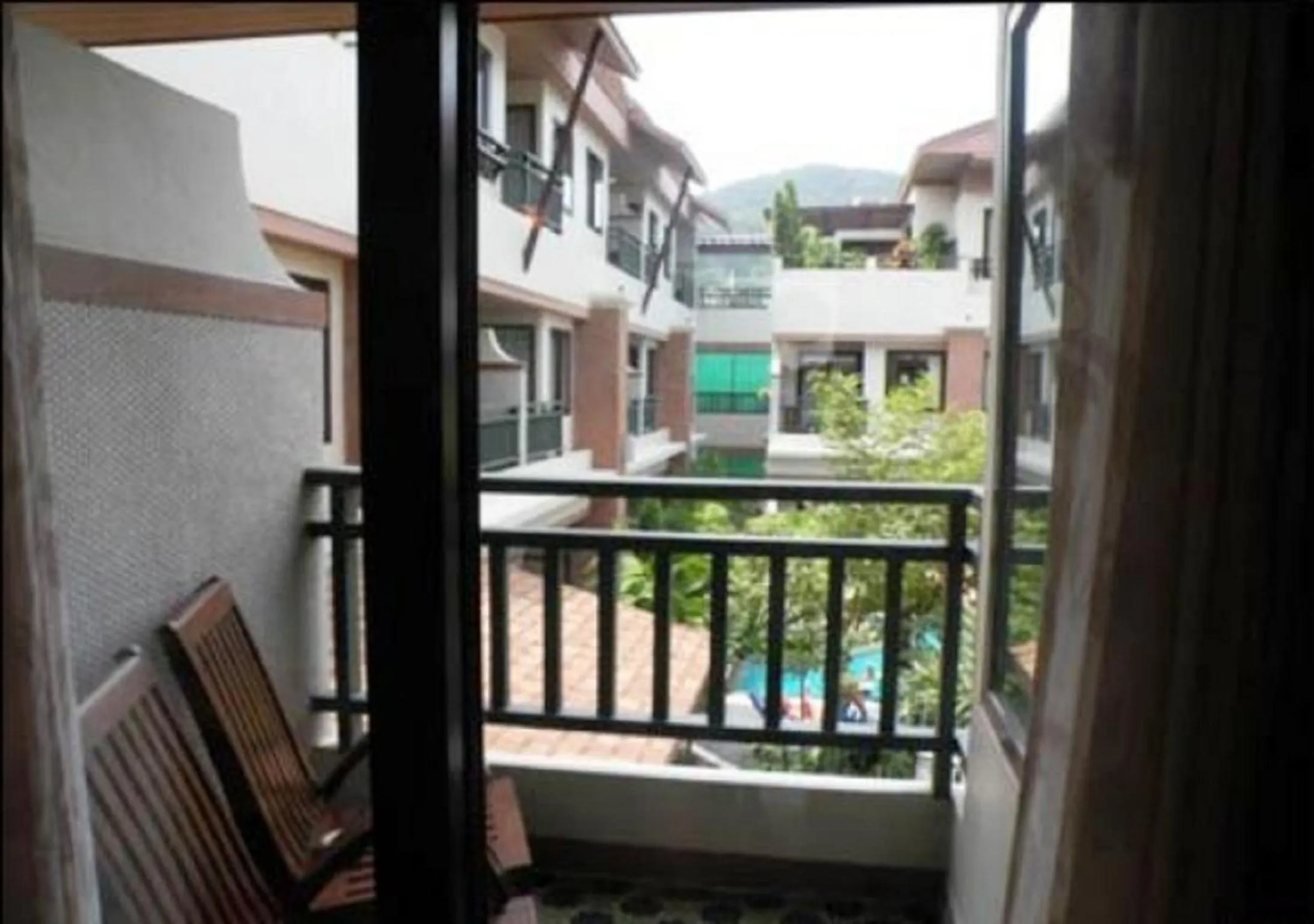Balcony/Terrace in P.P. Palmtree Resort